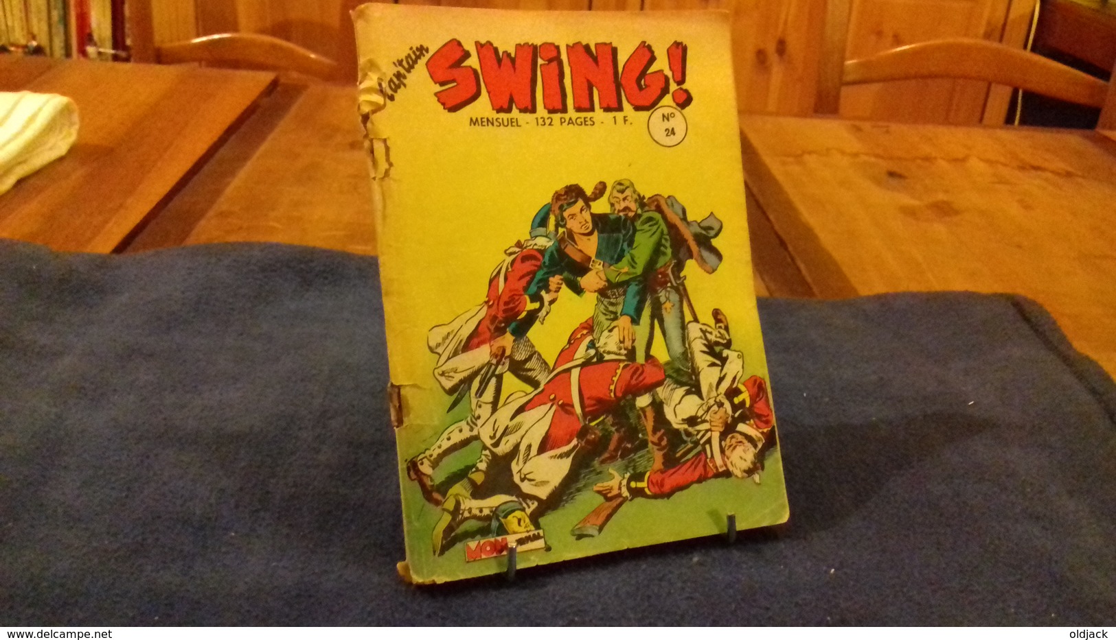 CAPT'AIN SWING N°24 Aventures Et Voyages 1ère Série 1968 (cag14) - Captain Swing