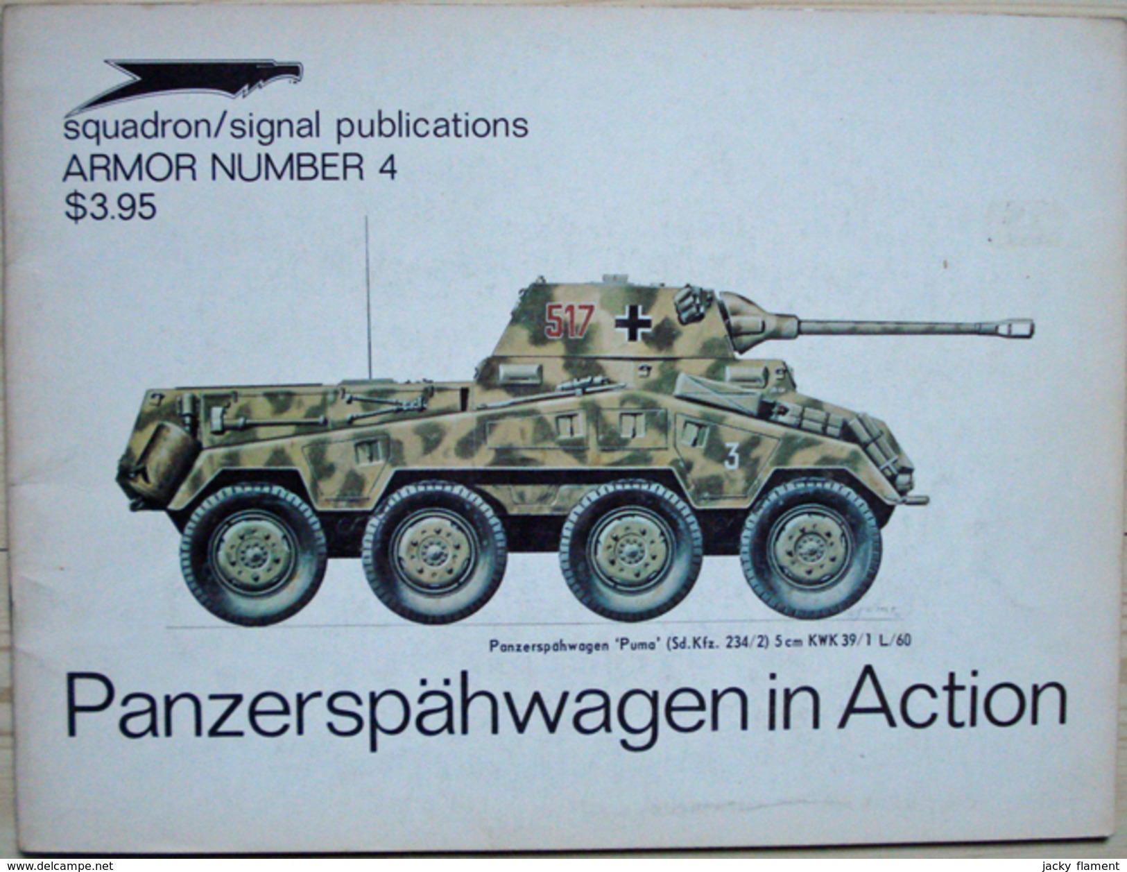 Squadron/Signal Publications - Panzerspähwagen In Action - Guerre 1939-45