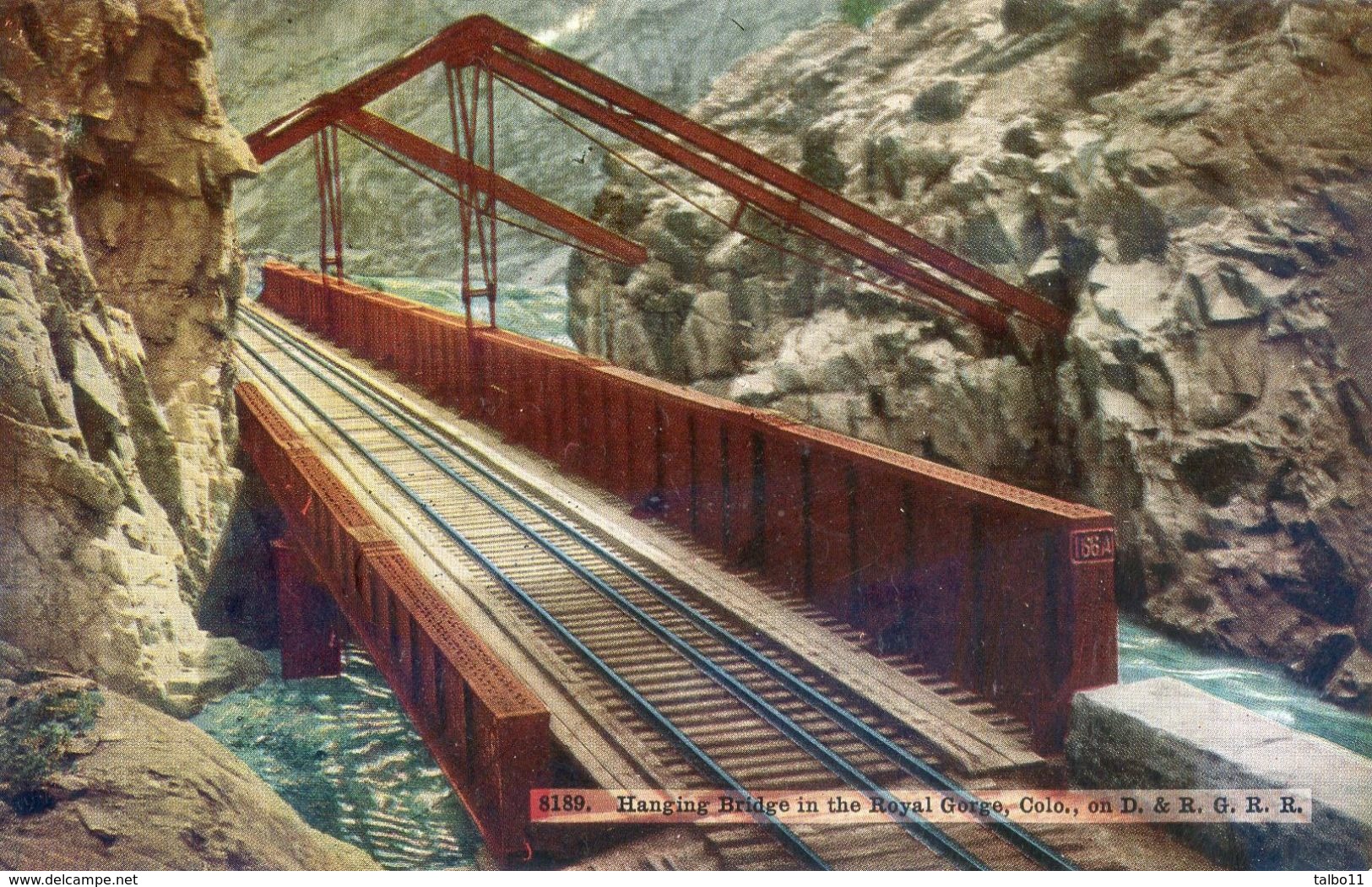 Colorado - Hanging Bridge In The Royal Gorge - Otros & Sin Clasificación