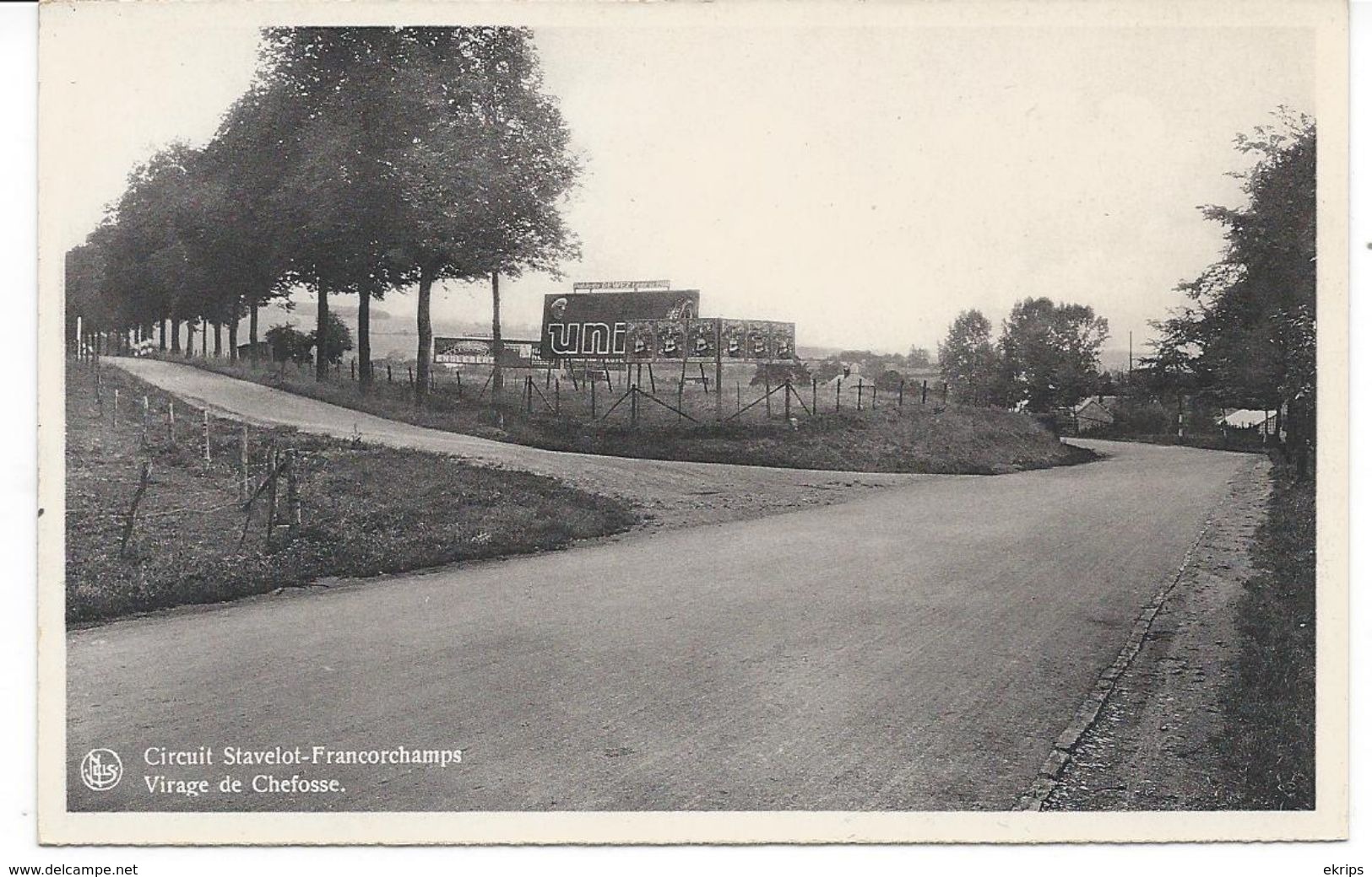 Circuit -Stavelot-Francorchamps Virage De Chefosse. - Stavelot