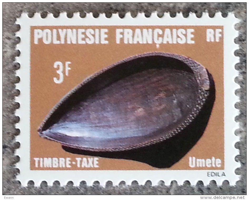Polynésie - YT Taxe N°5 - Artisanat - 1984 - Timbres-taxe