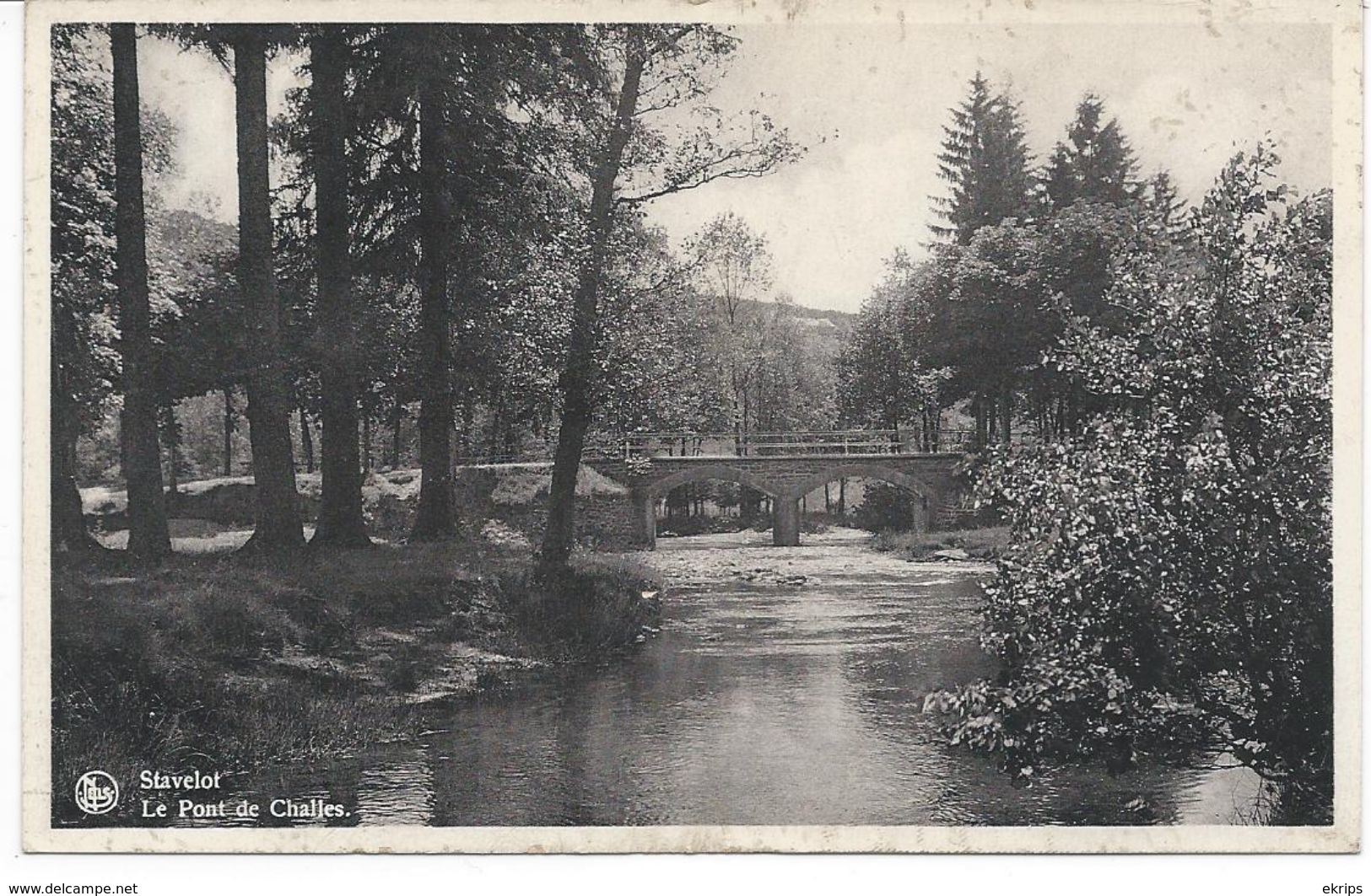 Stavelot Le Pont De Challes. - Stavelot