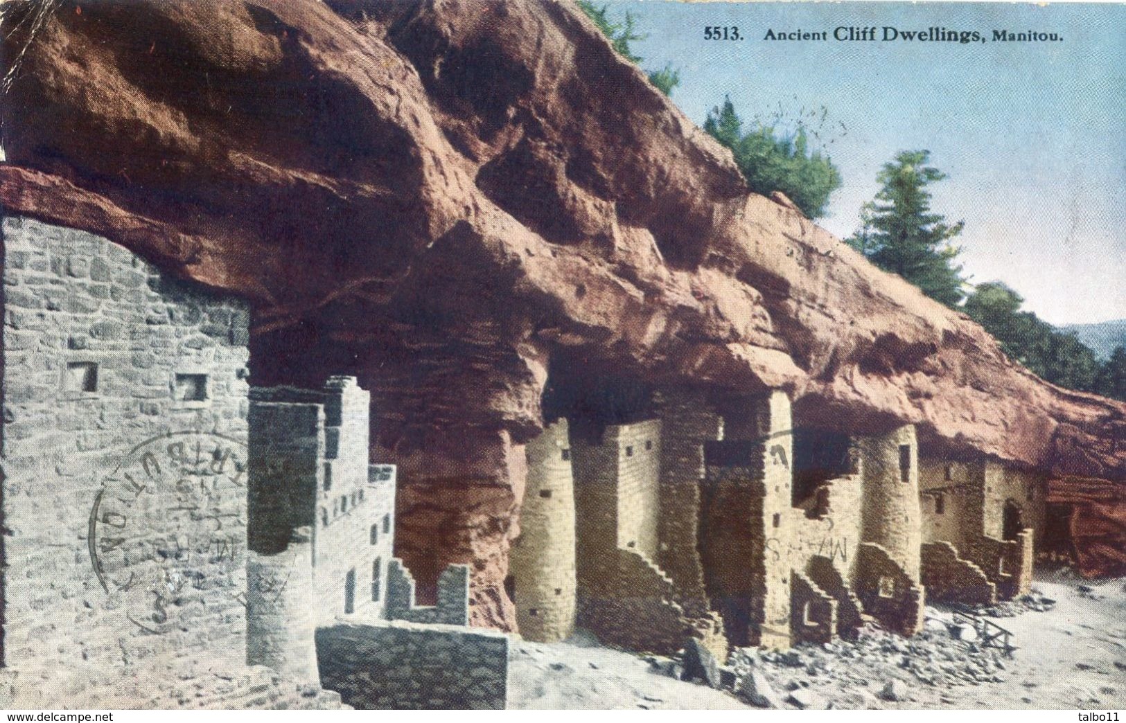 Colorado -  Manitou - Ancient Cliff Dwellings - Troglodytes - Autres & Non Classés