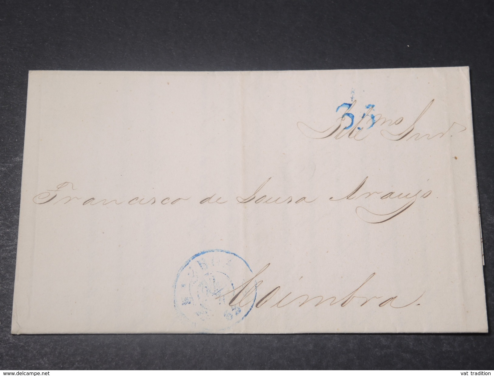 PORTUGAL - Lettre Ancienne , Cachet De Lisboa - L 11129 - ...-1853 Préphilatélie