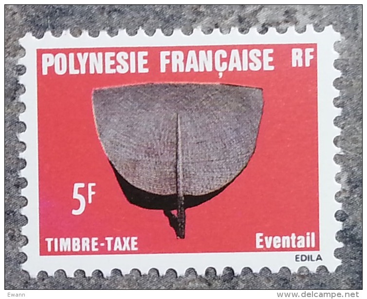 Polynésie - YT Taxe N°6 - Artisanat - 1984 - Timbres-taxe