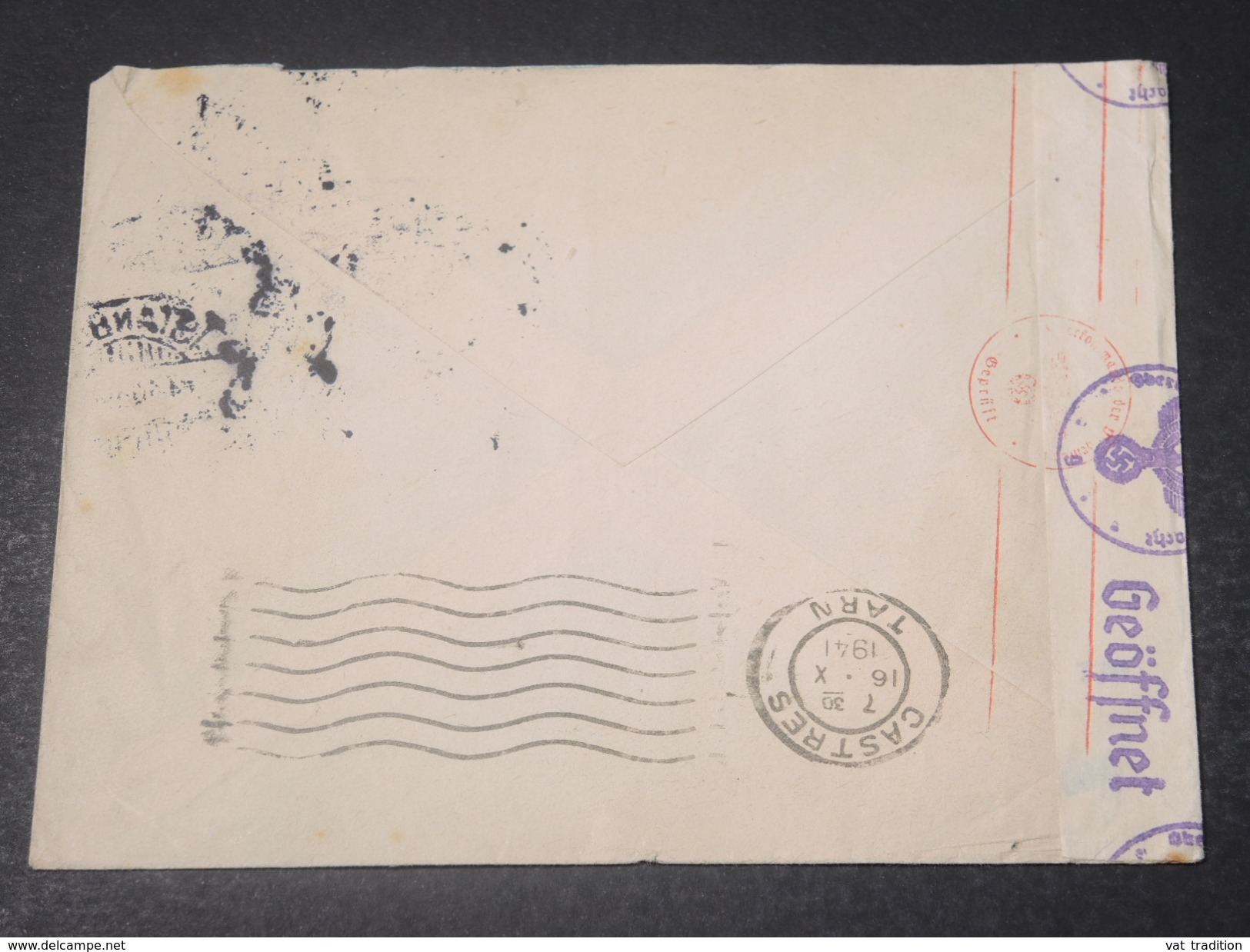 TURQUIE - Enveloppe De Istambul Pour La France En 1941 Avec Contrôle Postal , Affranchissement Plaisant - L 11137 - Cartas & Documentos