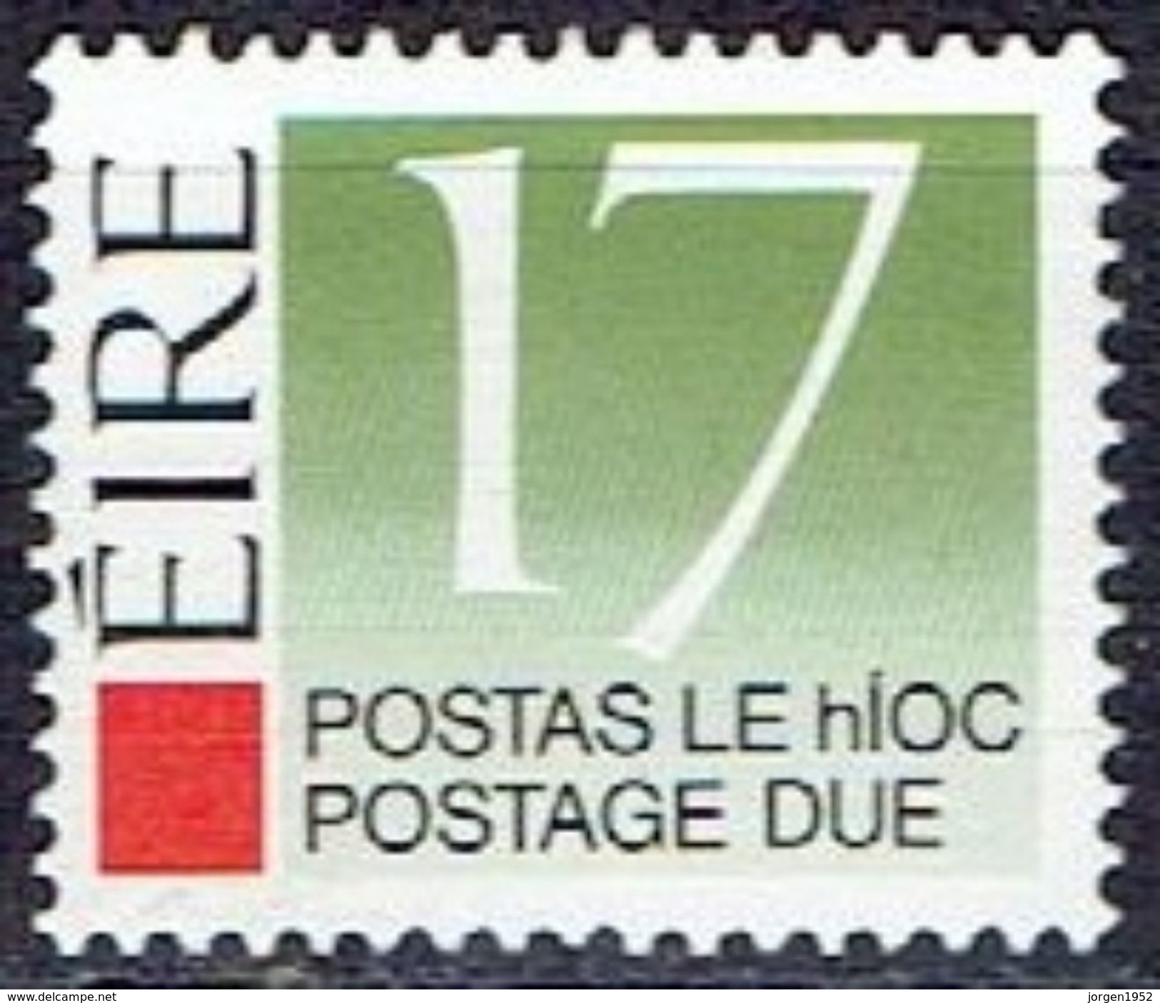 IRELAND #    FROM 1988** - Postage Due