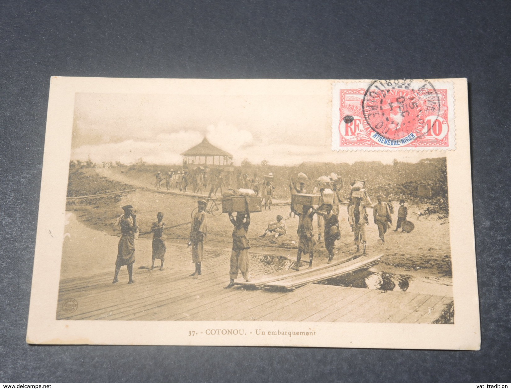 NIGER - Carte Postale De Cotonou , Un Embarquement Début 1900 - L 11143 - Niger