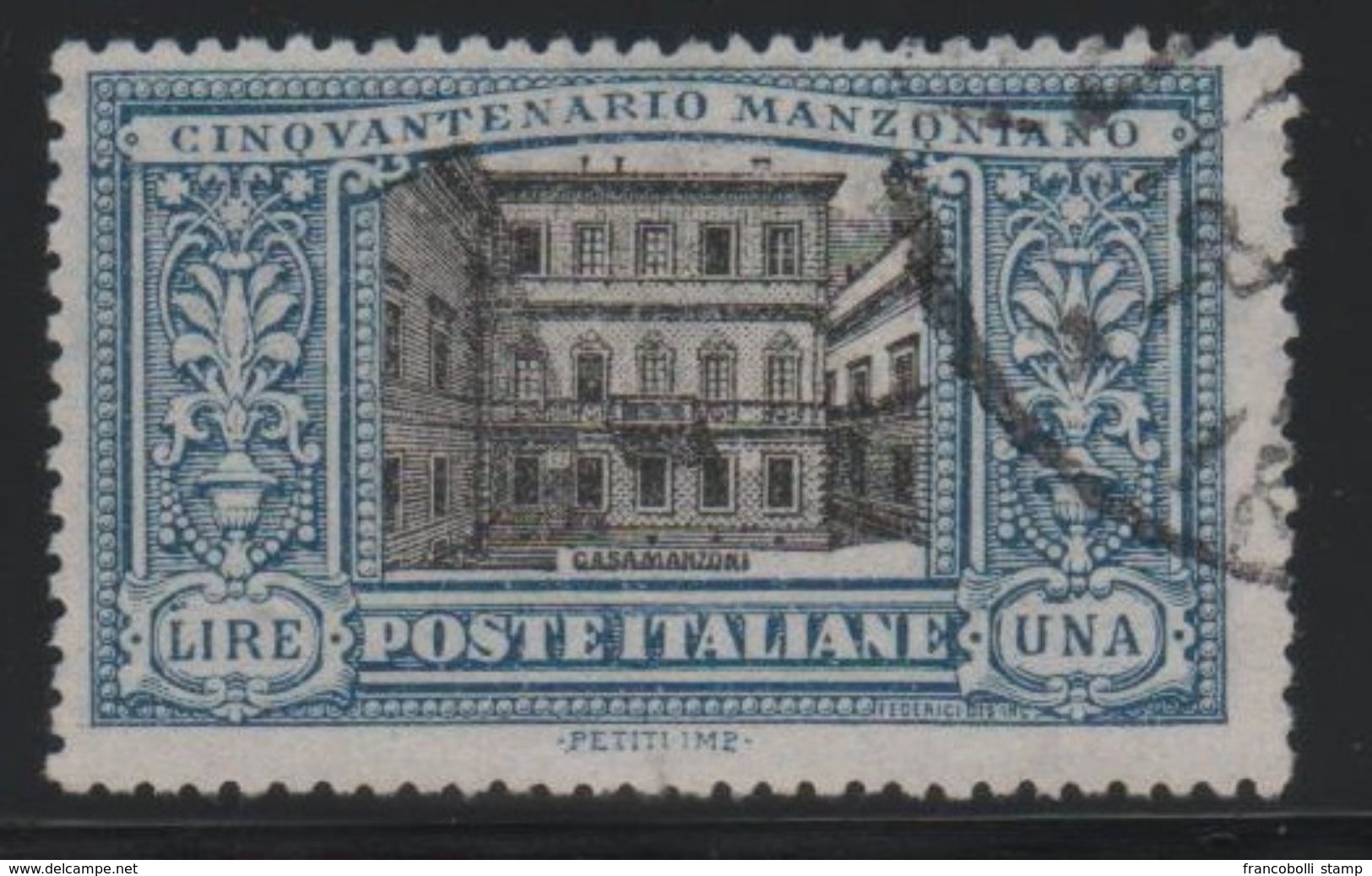 1923 Manzoni 1 L. US - Nuovi