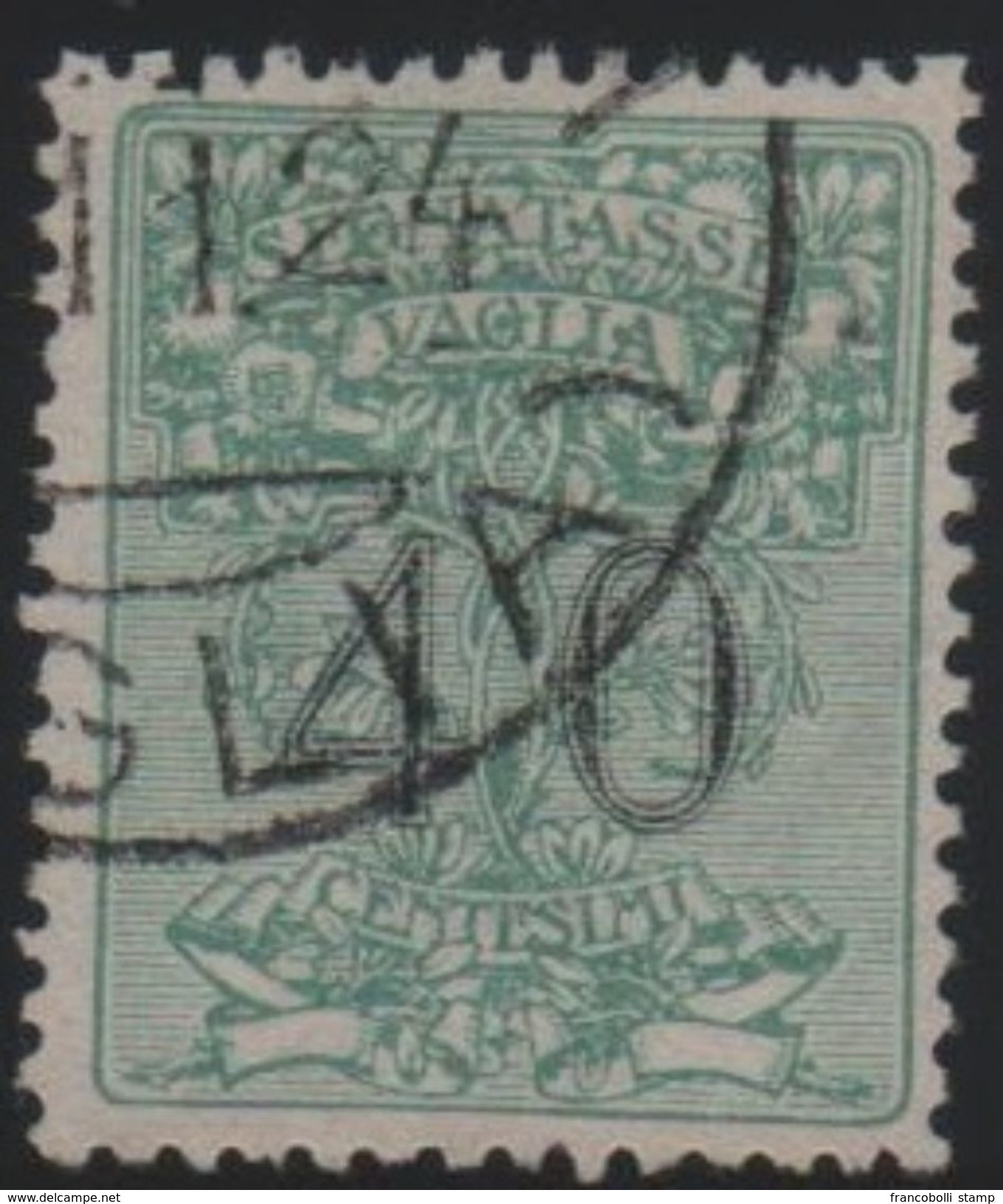 1924 Segnatasse Vaglia 40 C. US - Used