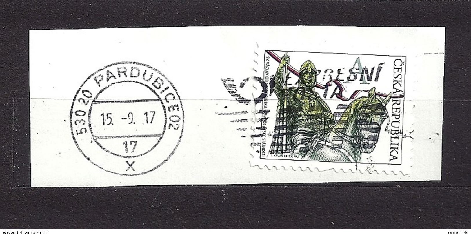 Czech Republic Tschechische Republik 2012 ⊙ Mi 723 Sc 3536 St. Wenceslas. The Stamp Portrays J.V. Myslbek V12 - Oblitérés