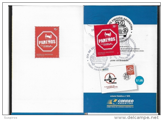 ARGENTINA  2007 Road Safety   BOOKLET - Carnets