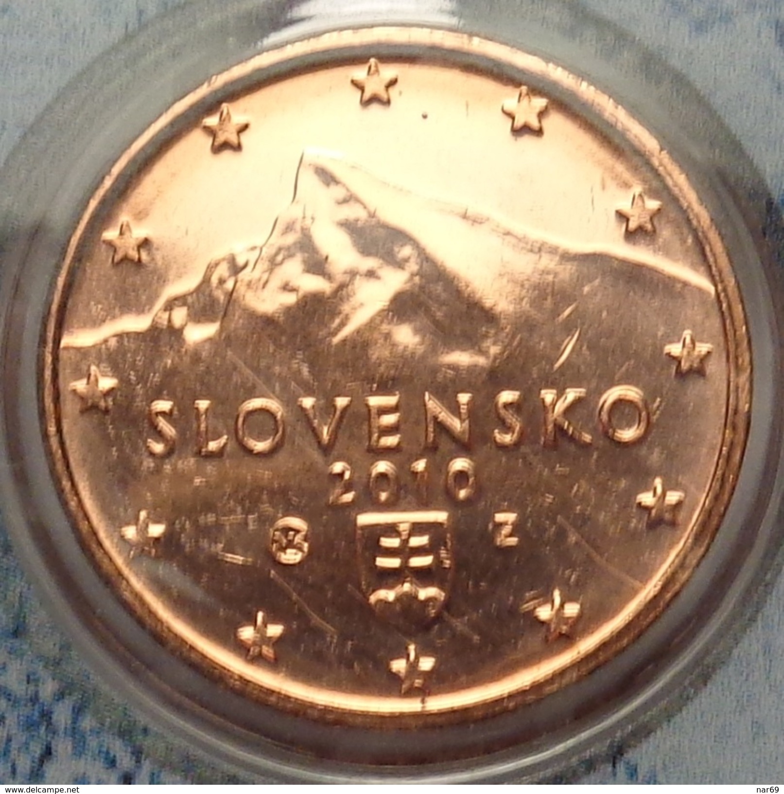 ===== 1 Cent Slovaquie 2010 Sorti D'1 BU Mais Un Peu Oxydé ===== - Eslovaquia