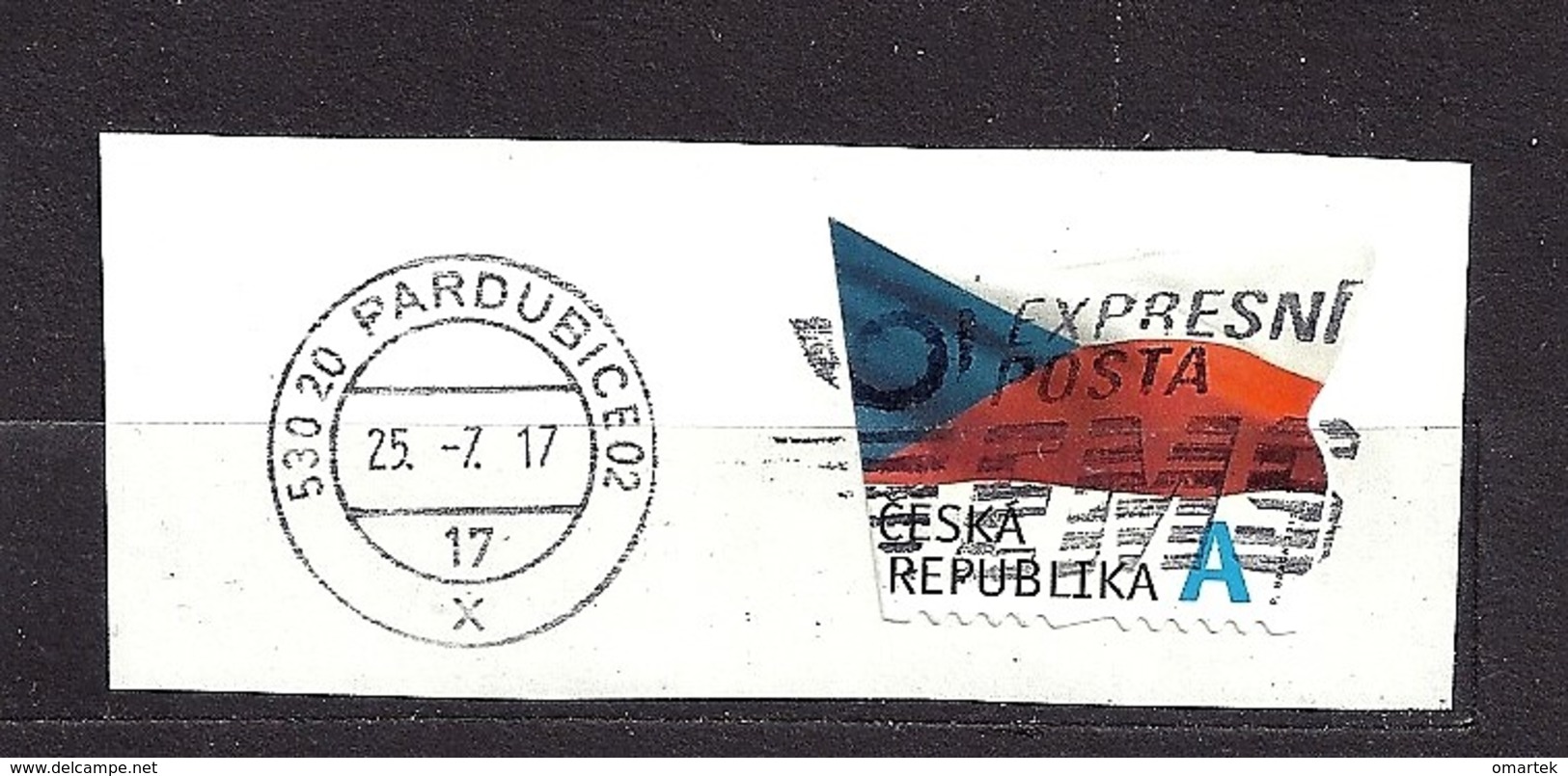 Czech Republic Tschechische Republik 2015 ⊙ Mi 865 The Flag Of The Czech Republic. Die Flagge Der Tschechische.c11 - Oblitérés