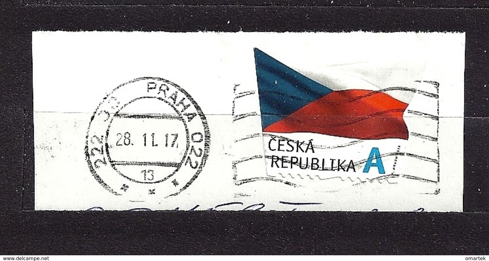 Czech Republic Tschechische Republik 2015 ⊙ Mi 865 The Flag Of The Czech Republic. Die Flagge Der Tschechische.c12 - Oblitérés