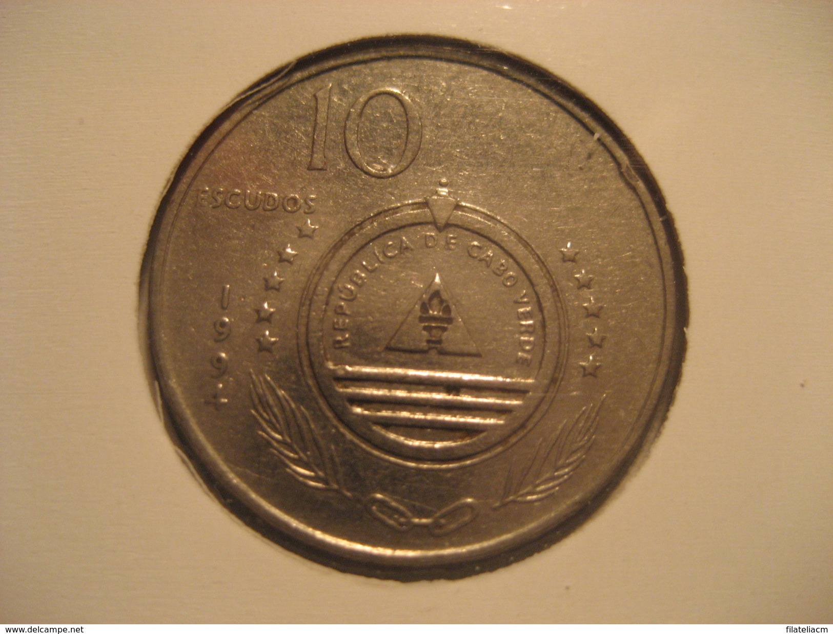 10 Escudos 1994 CAPE VERDE Coin Cap-Vert Cabo Verde - Cap Verde