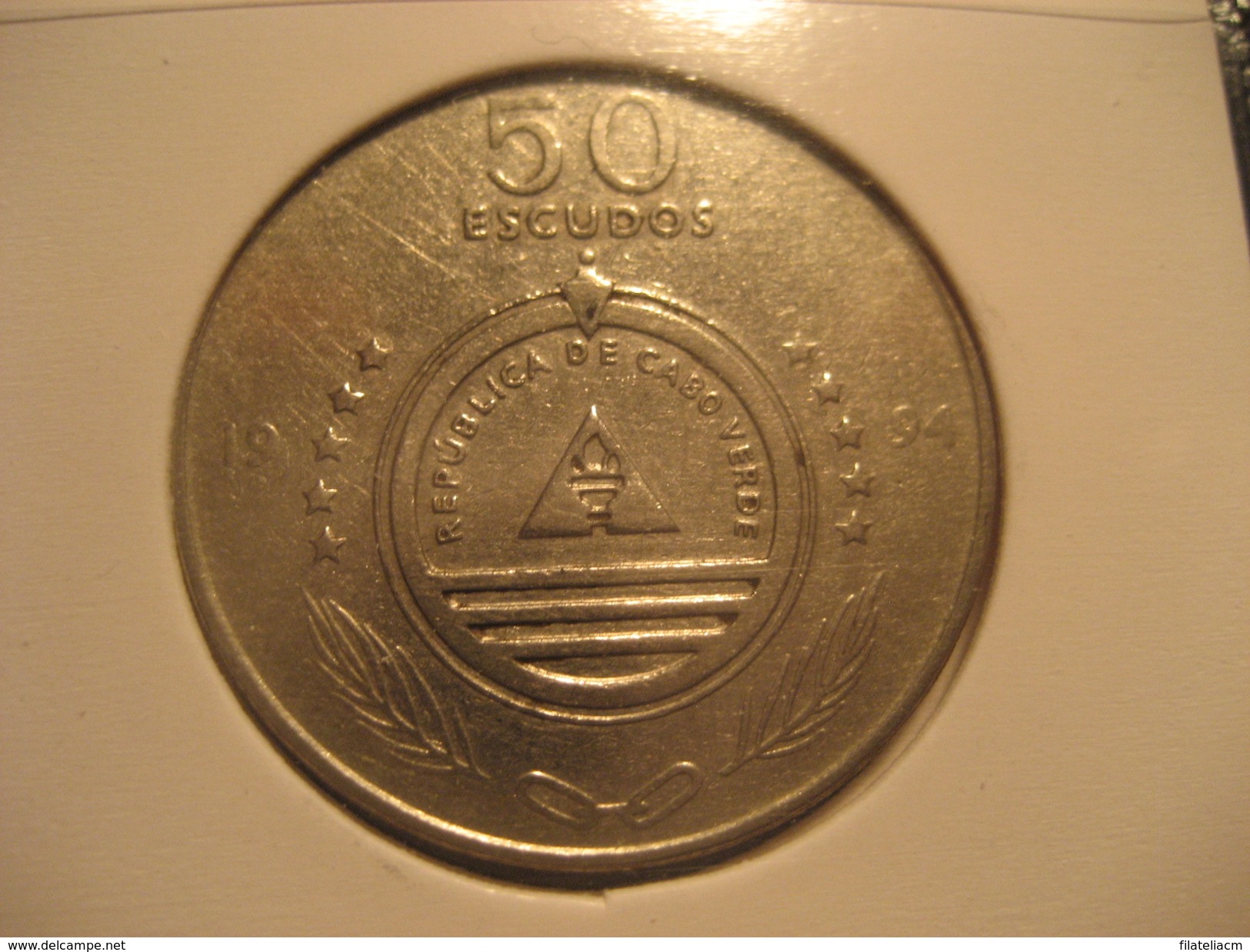 50 Escudos 1994 CAPE VERDE Coin Cap-Vert Cabo Verde - Cabo Verde