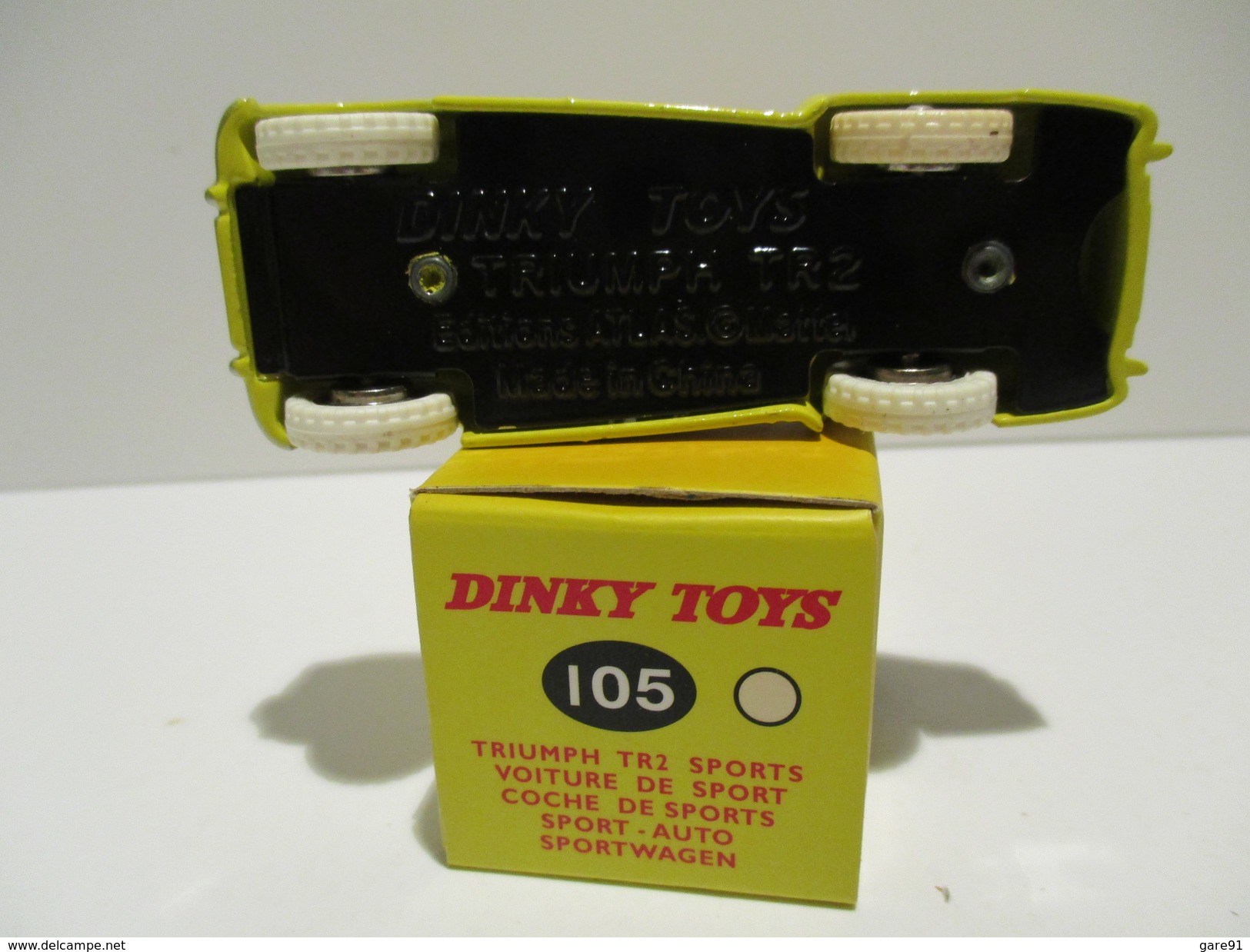 DINKY TOYS ATLAS  : TRIUMPH TR2 - Autres & Non Classés