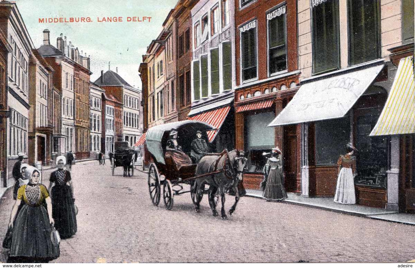 MIDDELBURG - Lange Delft, Gel.1907 - Middelburg