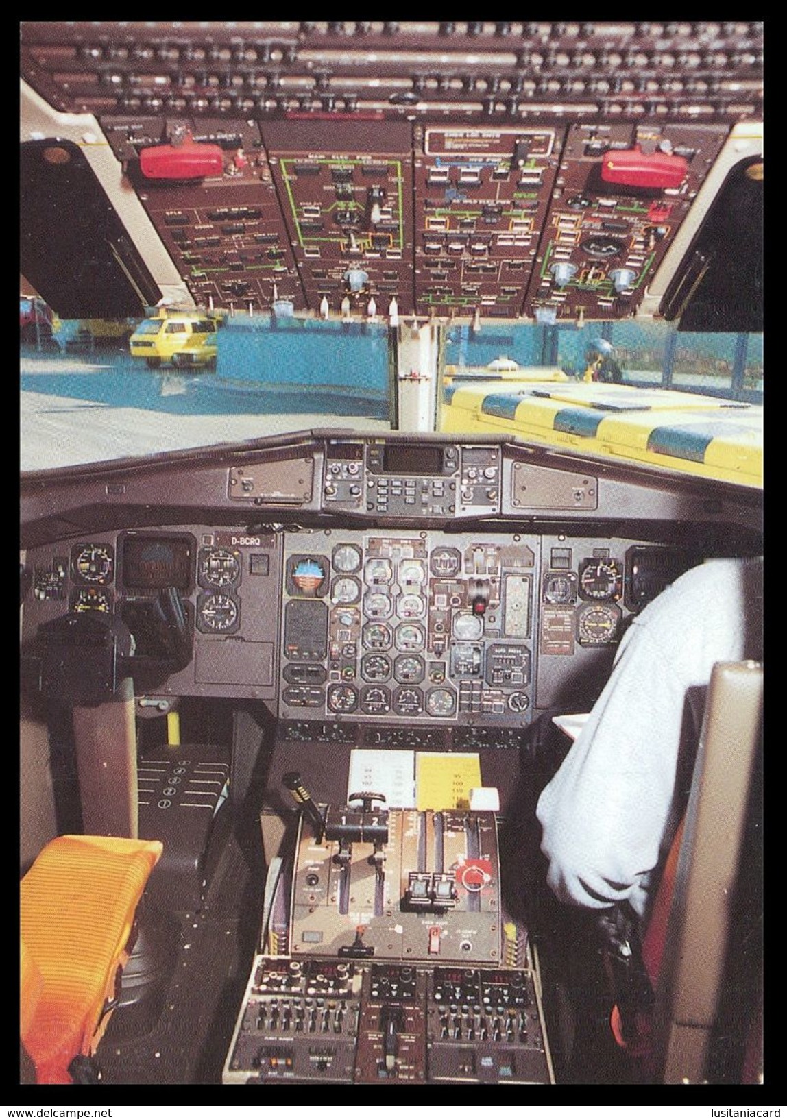 AIRPLANES - MODERN ERA - Cockpit ATR 42/300 Der RFG Regionalflug. Carte Postale - 1946-....: Moderne