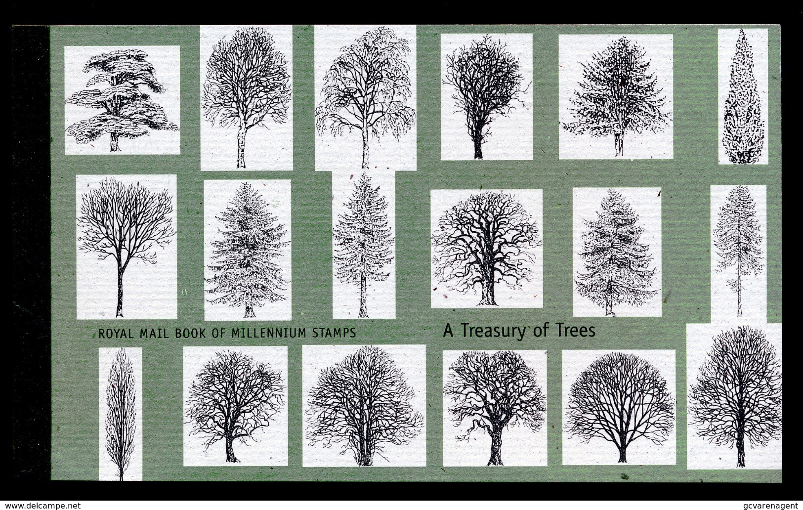 GREAT BRITAIN 2000 A TREASURY OF TREES PRESTIGE BOOKLET - Booklets
