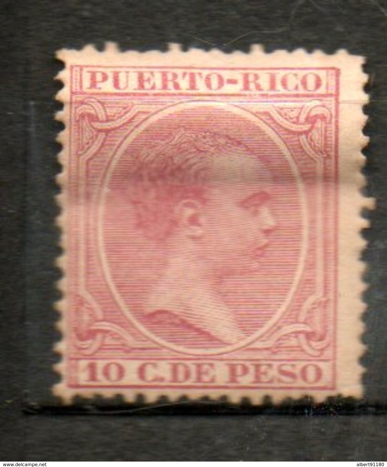 PUERTO RICO  Alphonse XIII 1891-92 N°97 - Puerto Rico