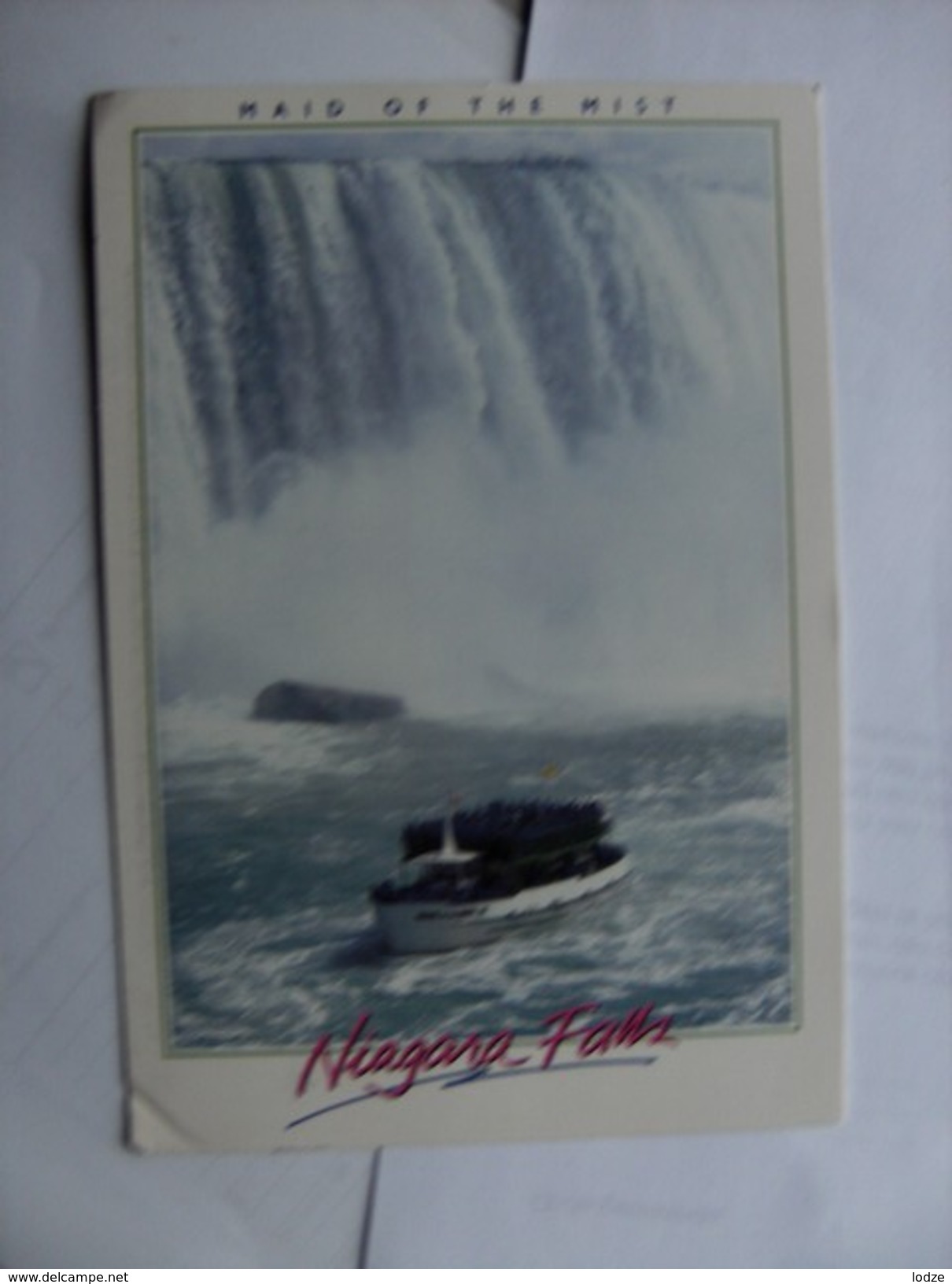 Canada Niagara Falls Maid Of The Mist - Cartes Modernes