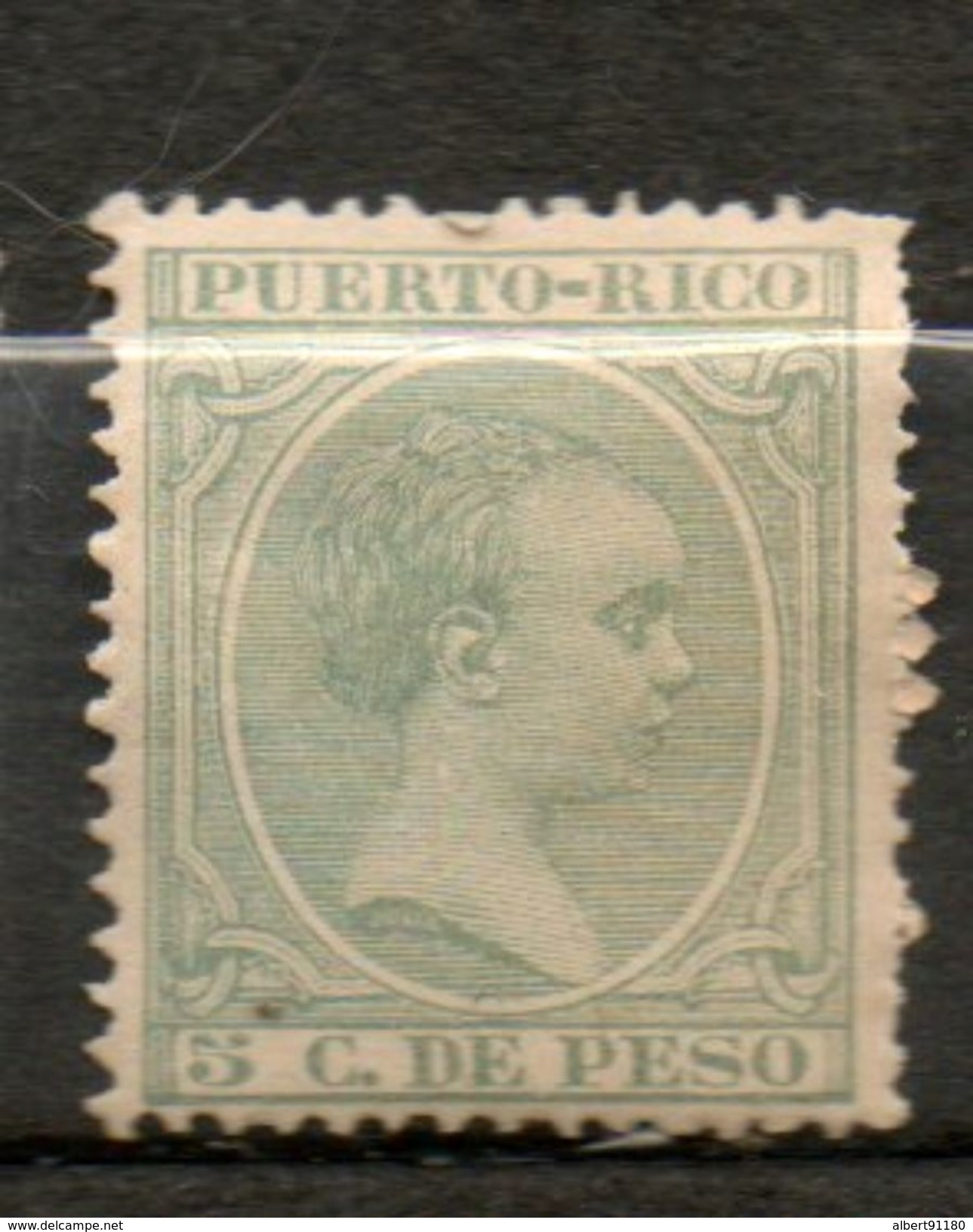 PUERTO RICO  Alphonse XIII 1891-92 N°95 - Puerto Rico