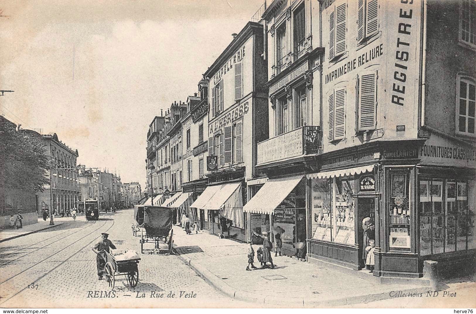 REIMS - La Rue De Vesle - Reims