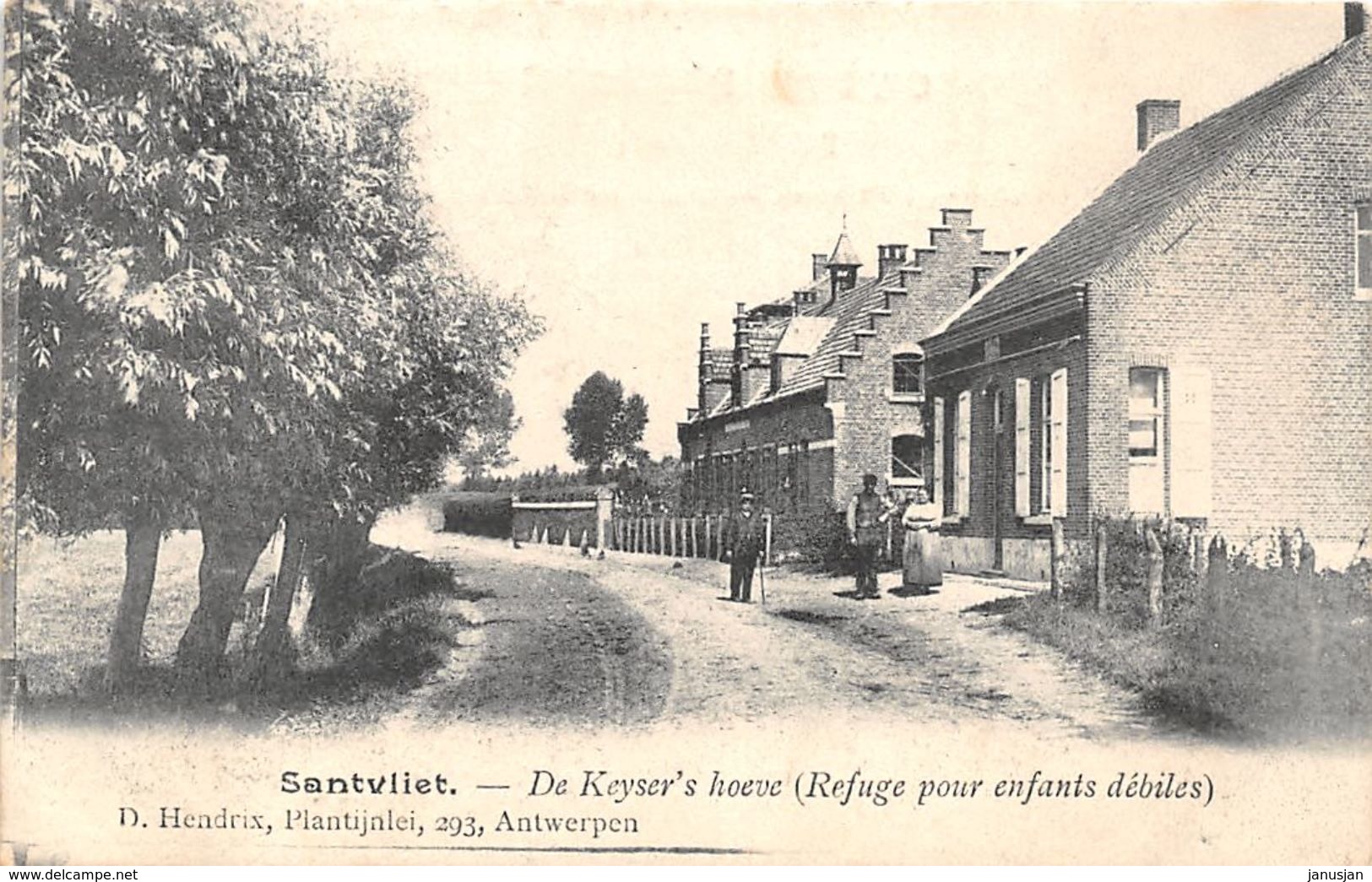 Zandvliet Keyser's Hoeve 1900-1905 - Autres & Non Classés