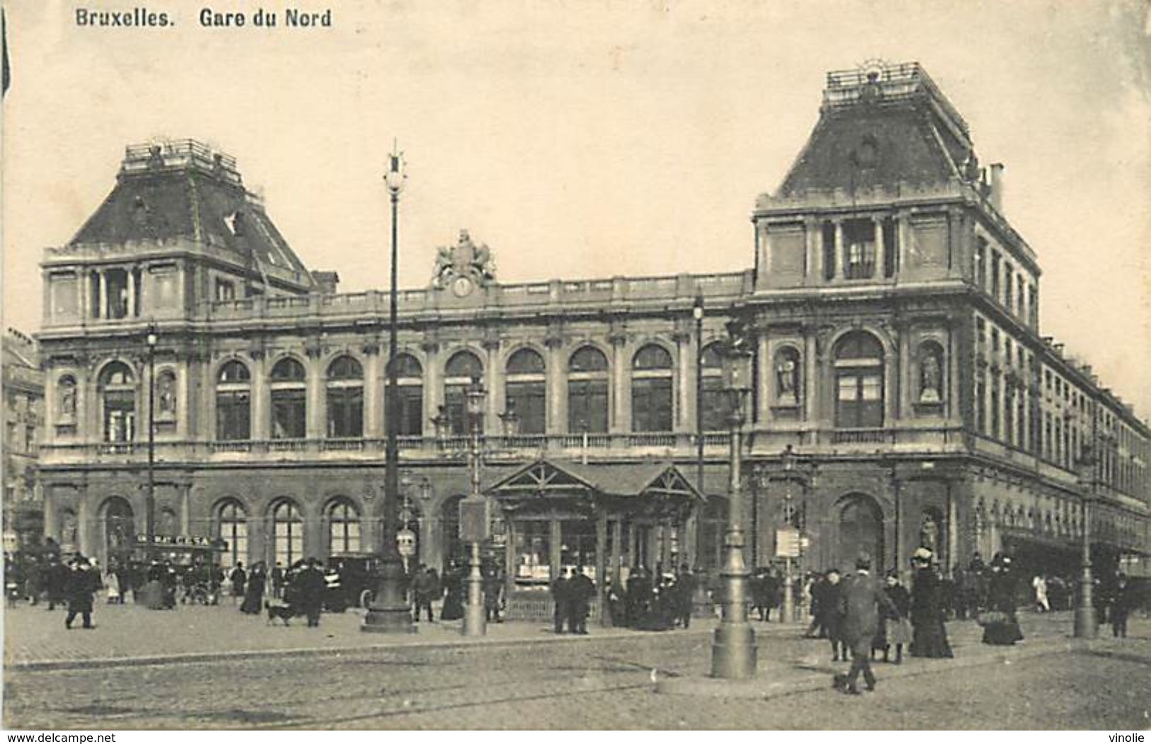 Réf : A-18 Pie Tre-1136 : BRUXELLES  GARE DU NORD - Chemins De Fer, Gares