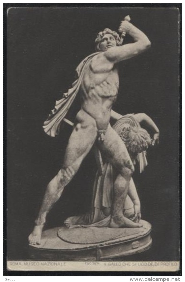 CPA - ROME - MUSEE NATIONAL - IL GALLO CHE SI UCCIDE DR PROFILO - Edition F.C. - Musei