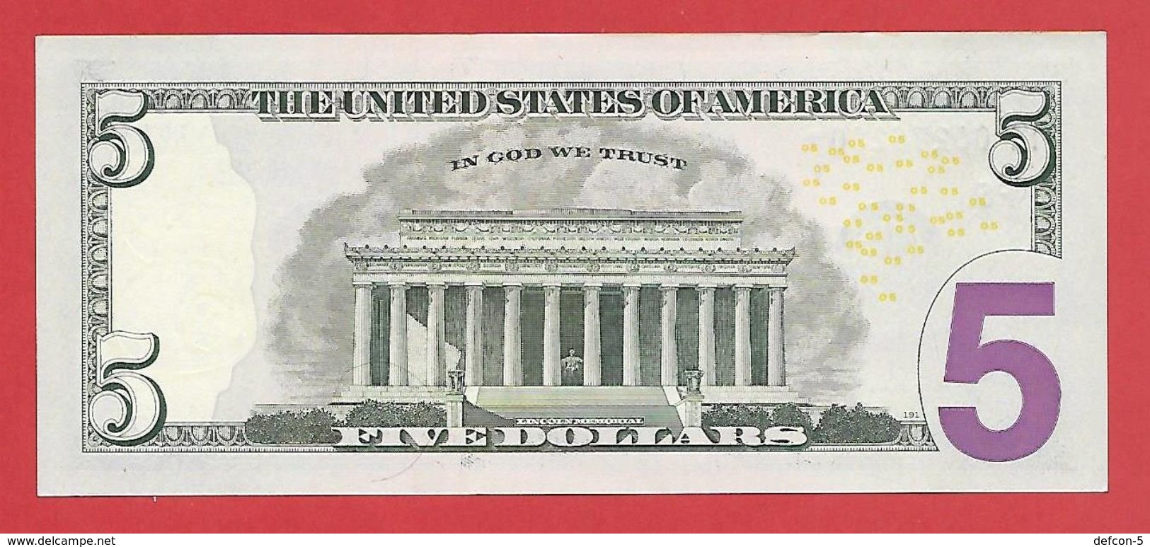 3x STARNOTE ° 5 US-Dollar 2013 ° 3.200.000 Run-Size ° sehr guter Zust. ° MF0276100+200+300* ($004-05) fancy small number
