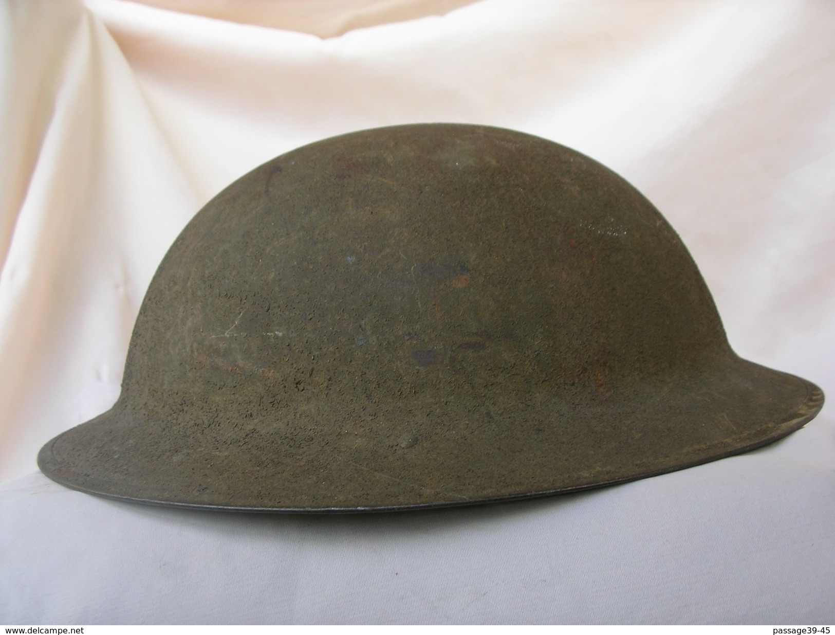 WW1 CASQUE AMERICAIN MODELE1917 1 ERE GUERRE PEINTURE ANTIREFLET - 1914-18