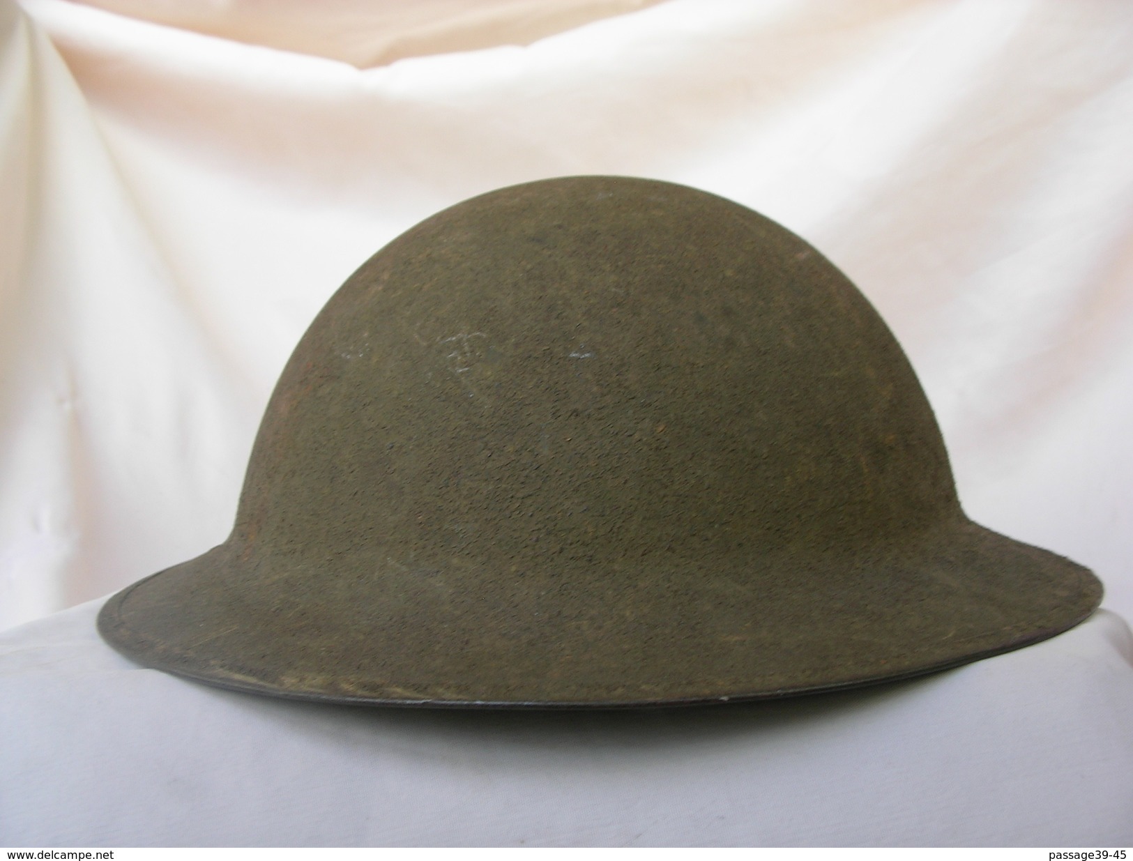 WW1 CASQUE AMERICAIN MODELE1917 1 ERE GUERRE PEINTURE ANTIREFLET - 1914-18