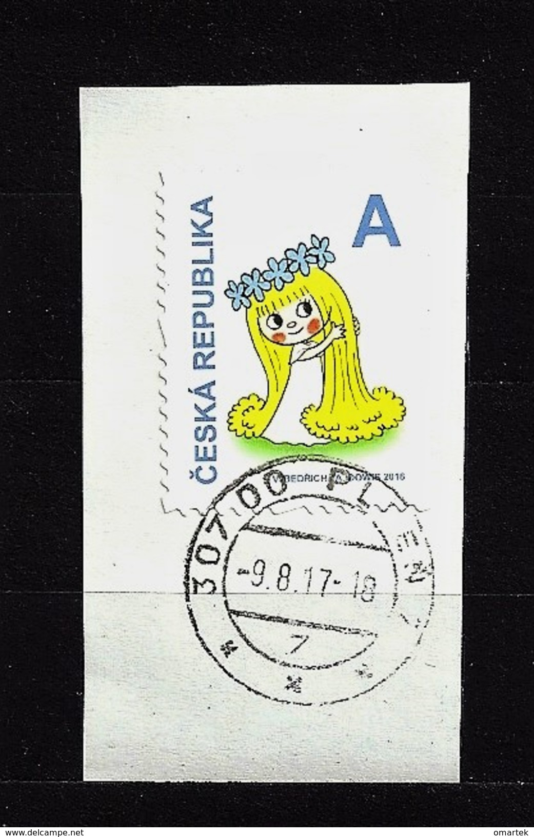 Czech Republic Tschechische Republik 2016 ⊙ Mi 886 Pof 888 Fairy Amalka - Stamp From Booklet. Fee Amalka  C13 - Oblitérés