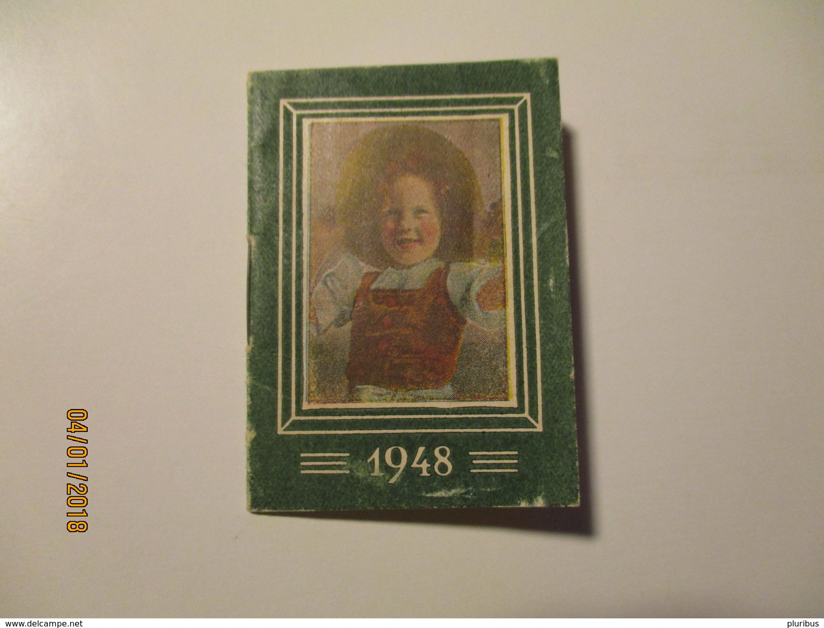 GERMANY  1948  SMALL POCKET CALENDAR , 0 - Petit Format : 1941-60