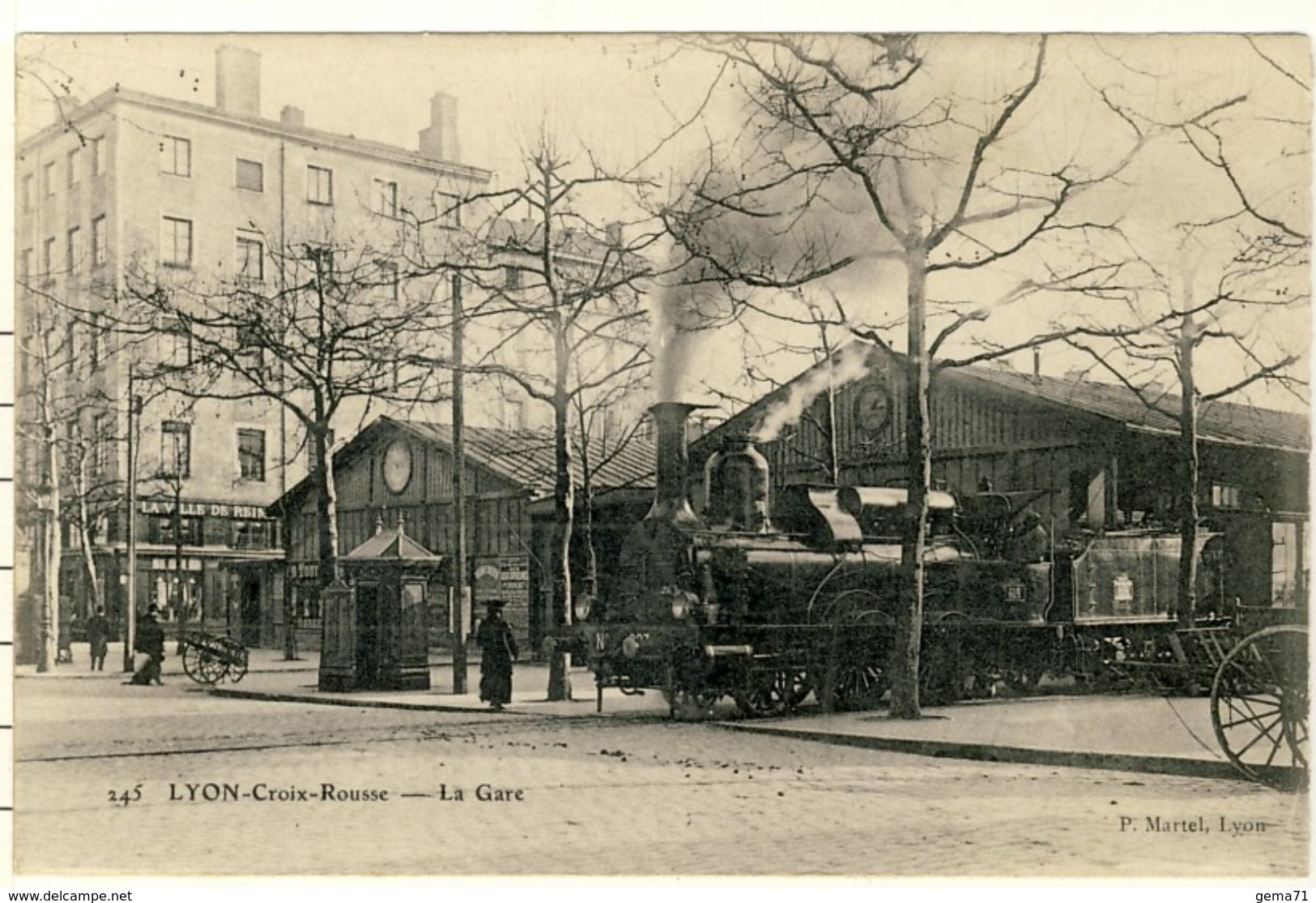 3065-69 - LYON CROIX-ROUSSE - La Gare - Lyon 4