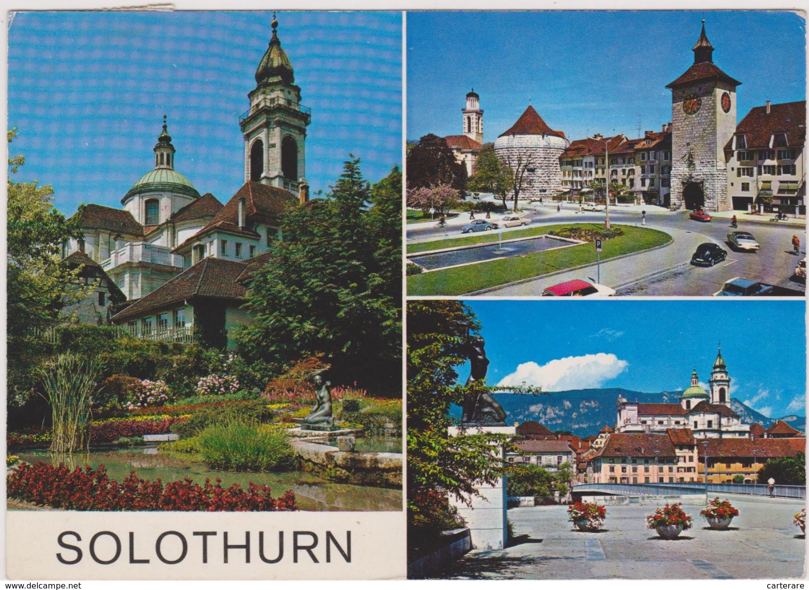 SUISSE,SCHWEIZ,SVIZZERA,SWITZERLAND,HELVETIA,SWISS ,SOLEURE,SOLETTA,SOLOTHURN,CATHEDRALE - Soleure