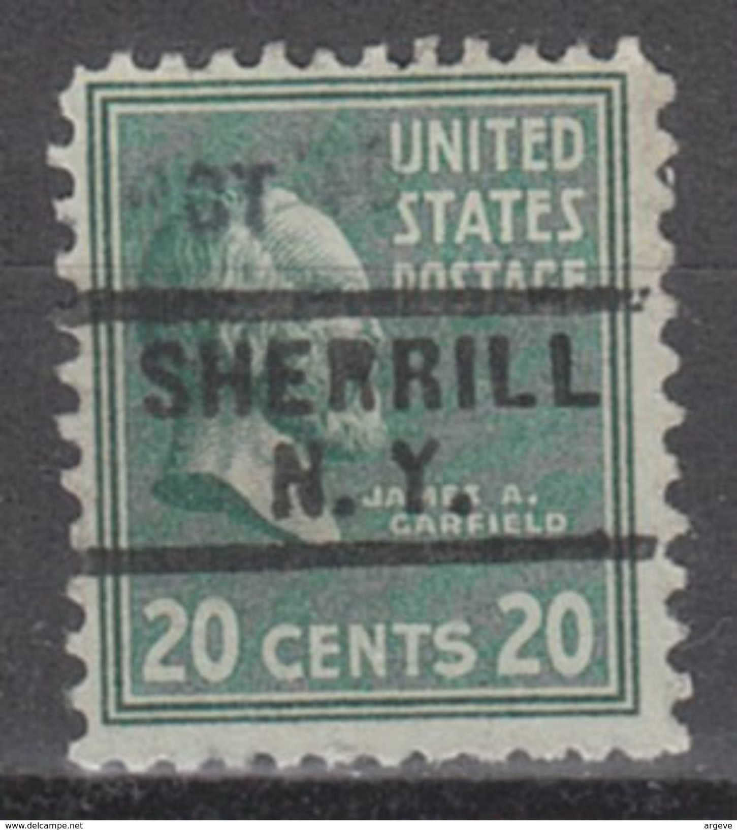 USA Precancel Vorausentwertung Preo, Locals New York, Sherrill 729 - Vorausentwertungen