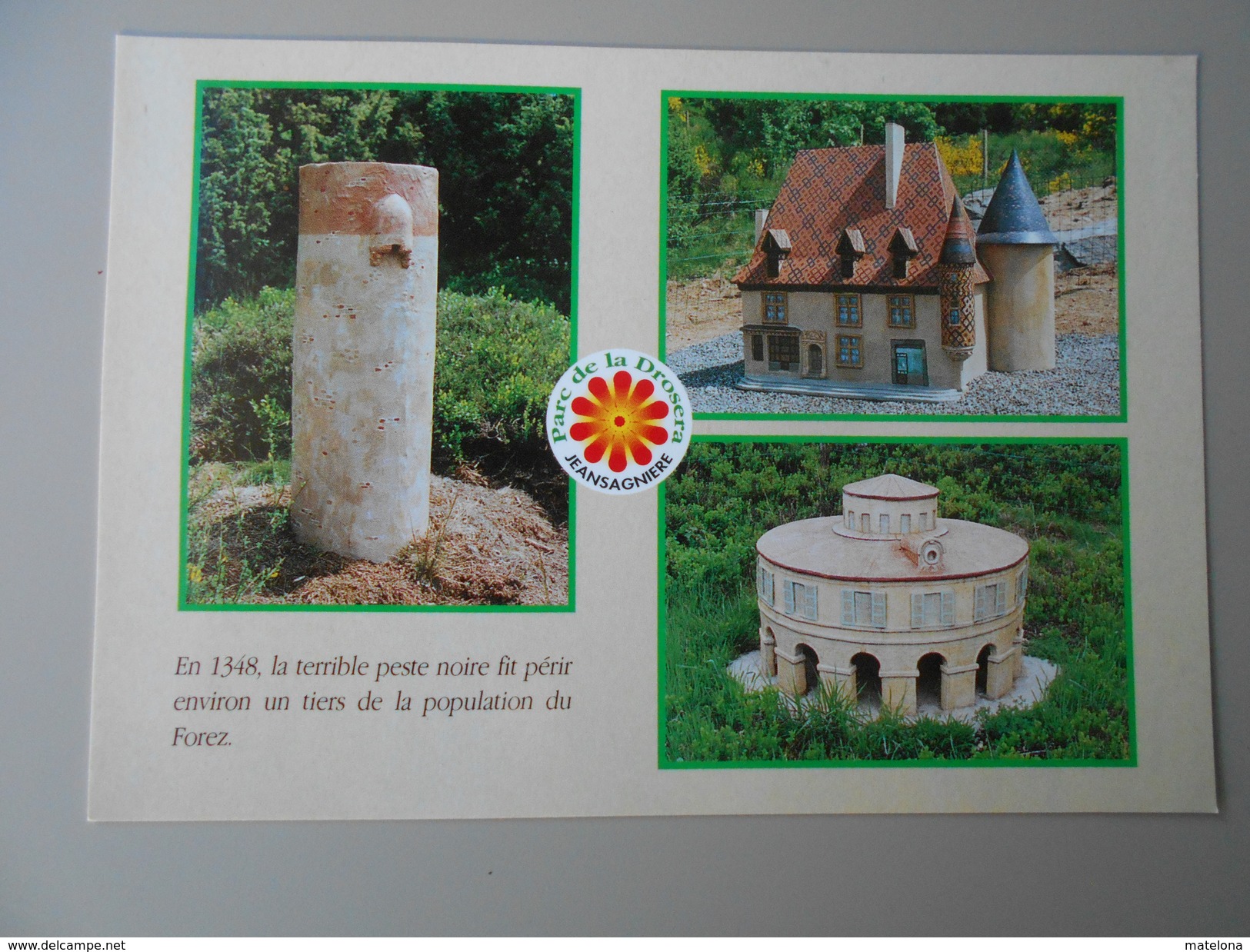 LOIRE CREE EN 1992 LE PARC DE LA DROSERA A POUR VOCATION DE FAIRE CONNAITRE NOTRE RÉGION LE FOREZ - Autres & Non Classés