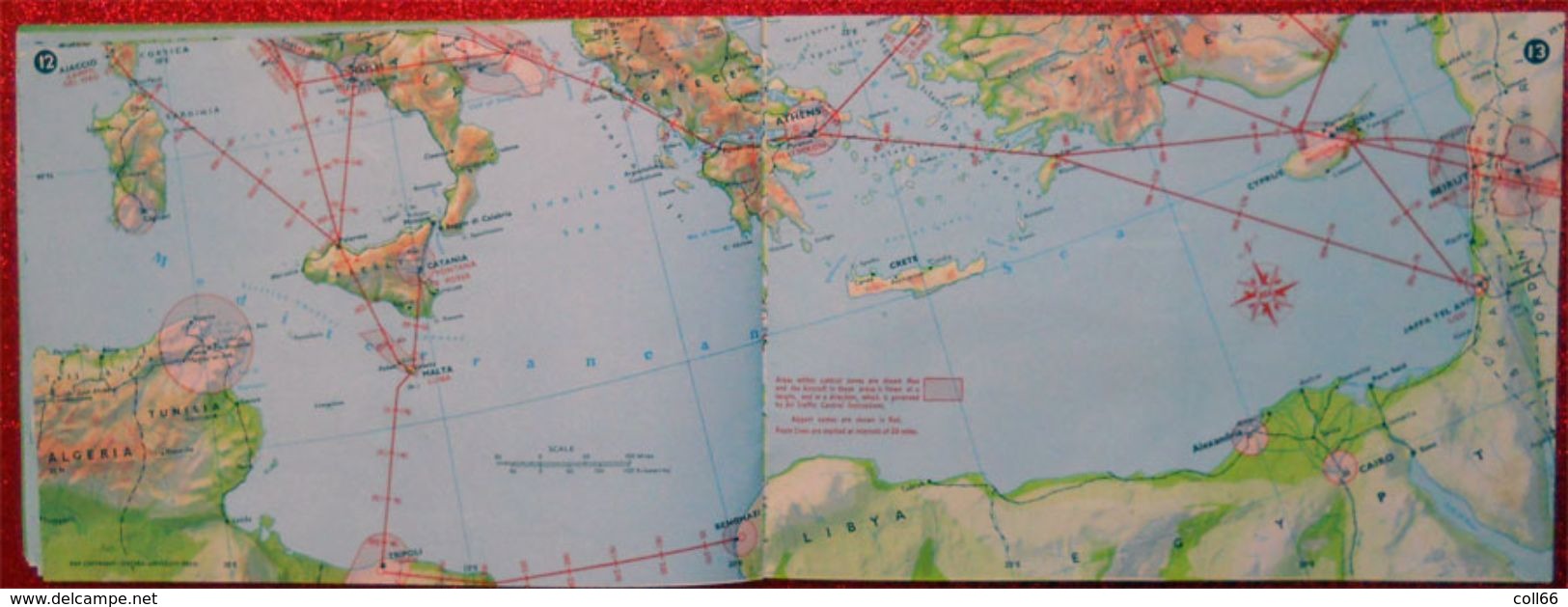 Publicité BEAA Advertising British European Airways Vintage International Route Maps Dunlop BP Brochure - Publicités