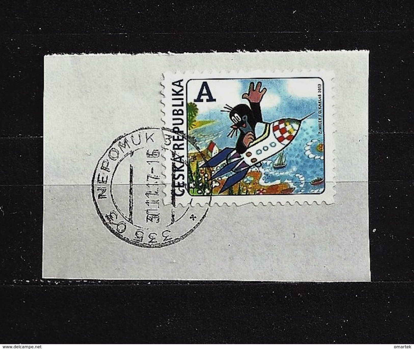 Czech Republic Tschechische Republik 2013 ⊙ Mi 766 Sc 3571 The Mole And The Rocket.c2 - Oblitérés