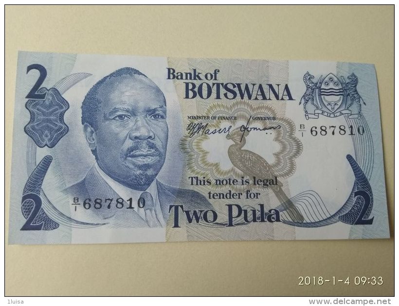 2 Pula 1976 - Botswana