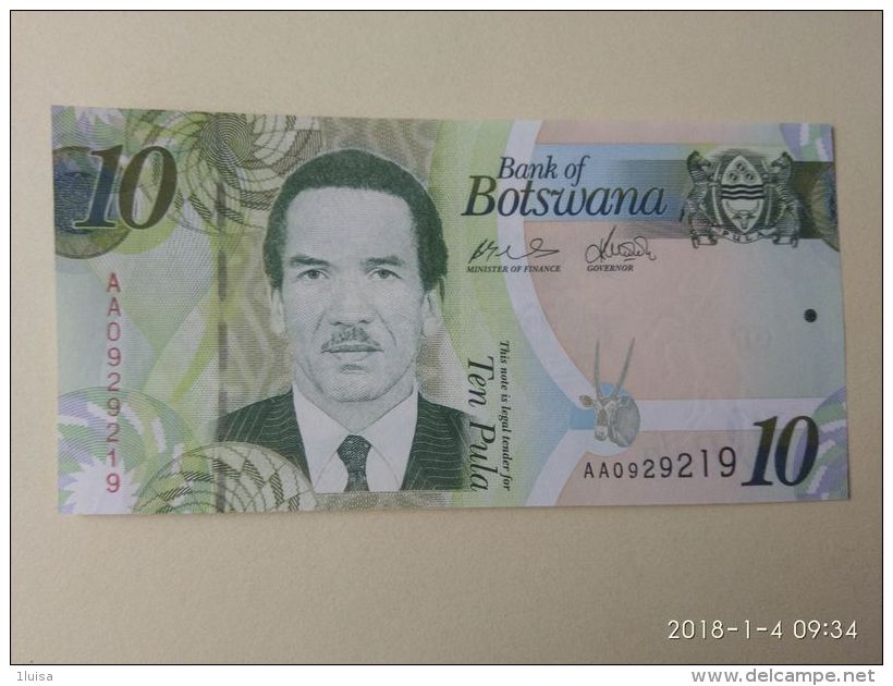 10 Pula 2010 - Botswana