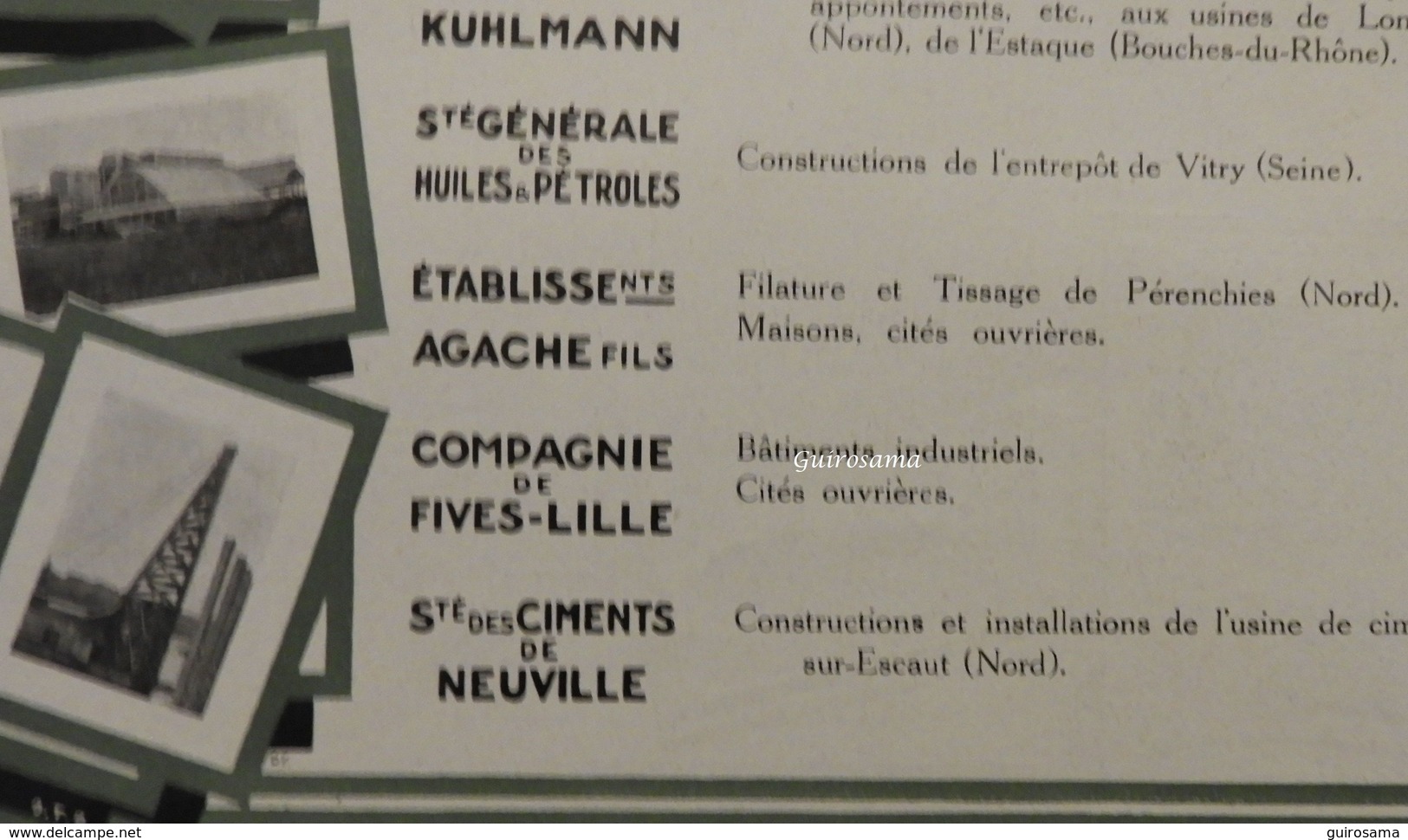 Société D'Entreprise Générale Et De Travaux Publics  : Constructions Industrielles, Cités Ouvrières, Béton, Battage 1925 - Autres & Non Classés
