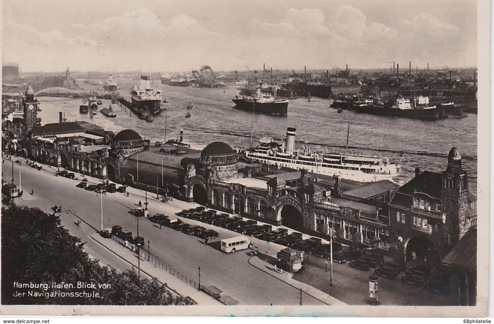 ALLEMAGNE 1935 CARTE POSTALE DE HAMBOURG  HAFEN - Nord