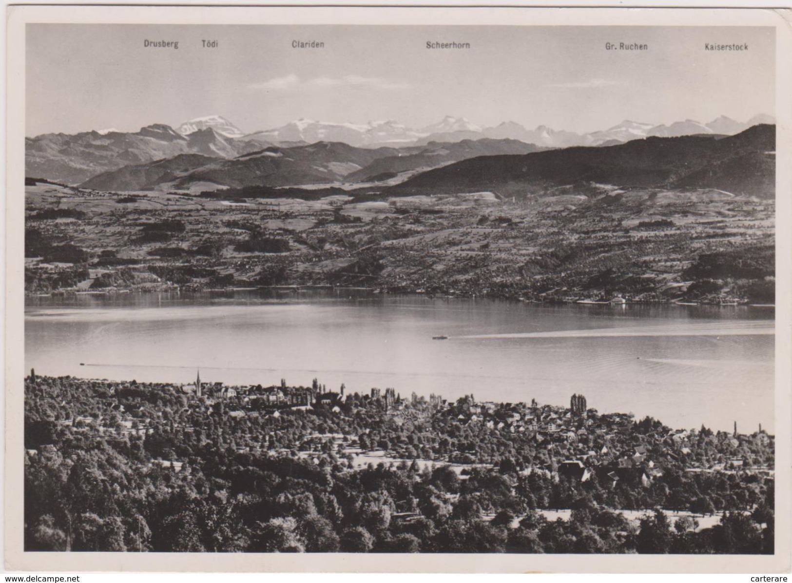 SUISSE,SCHWEIZ,SVIZZERA,S WITZERLAND,HELVETIA,EGG,ZURICH,HOCHWACHT PFANNENSTIEL,CARTE PHOTO AERIENNE OETIKER - Egg