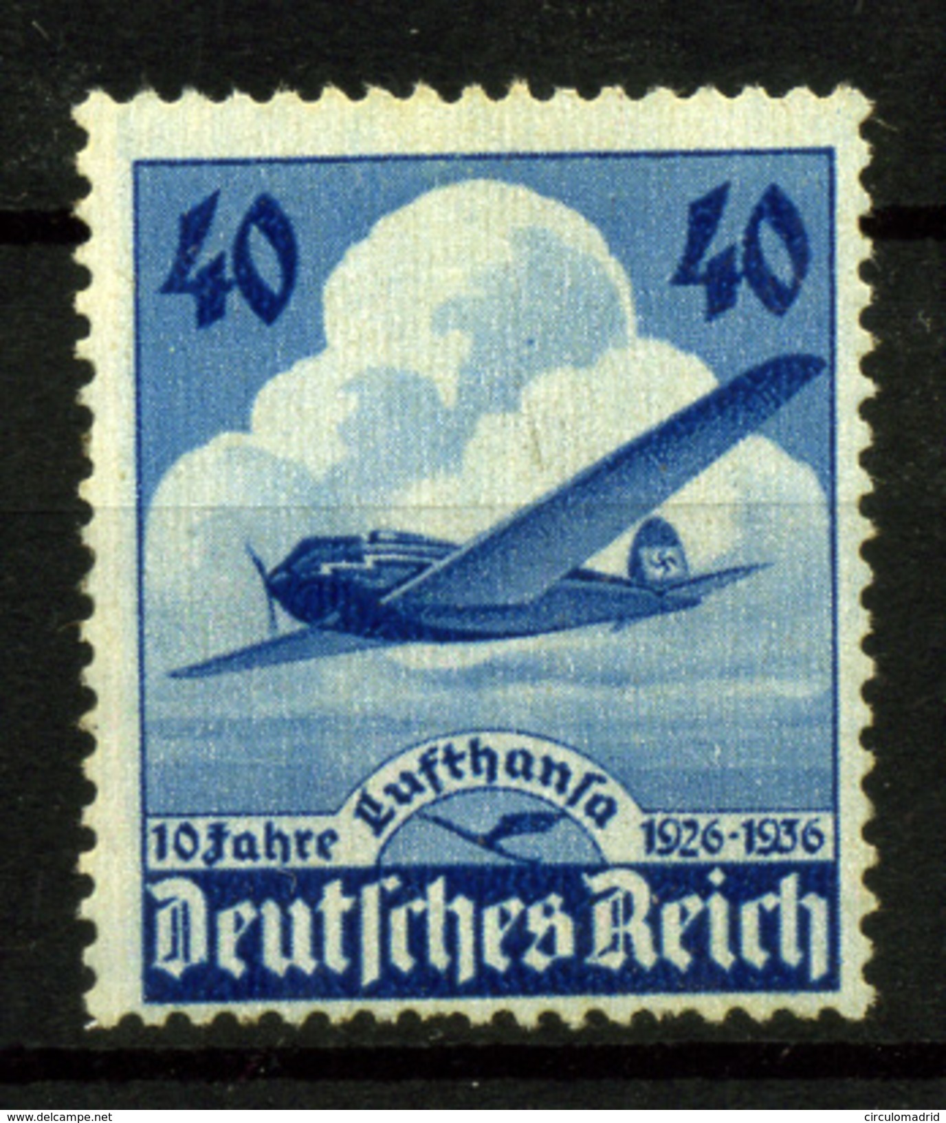 Alemania Imperio Nº 51 - Correo Aéreo & Zeppelin