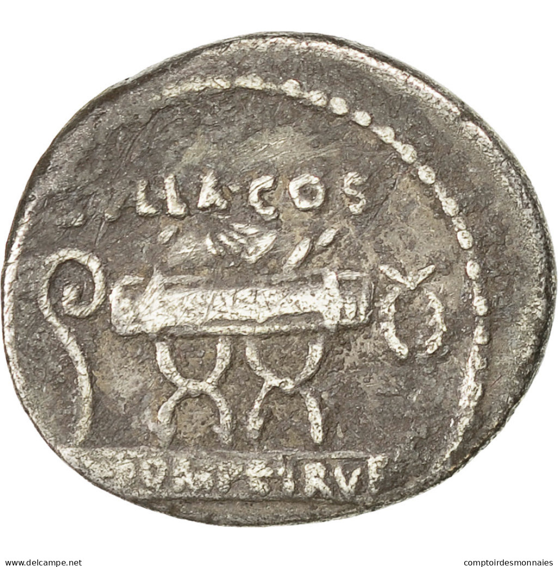 Monnaie, Pompeia, Denier, 54 BC, Rome, TTB+, Argent, Crawford:434/2 - Röm. Republik (-280 / -27)
